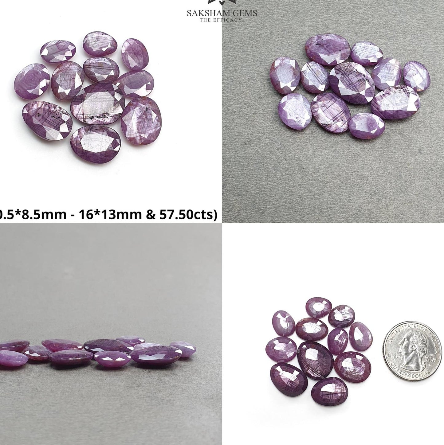 Raspberry Pink Sheen Sapphire Gemstone Normal Cut : Natural Untreated Unheated Sapphire Uneven Egg Shape Faceted Set