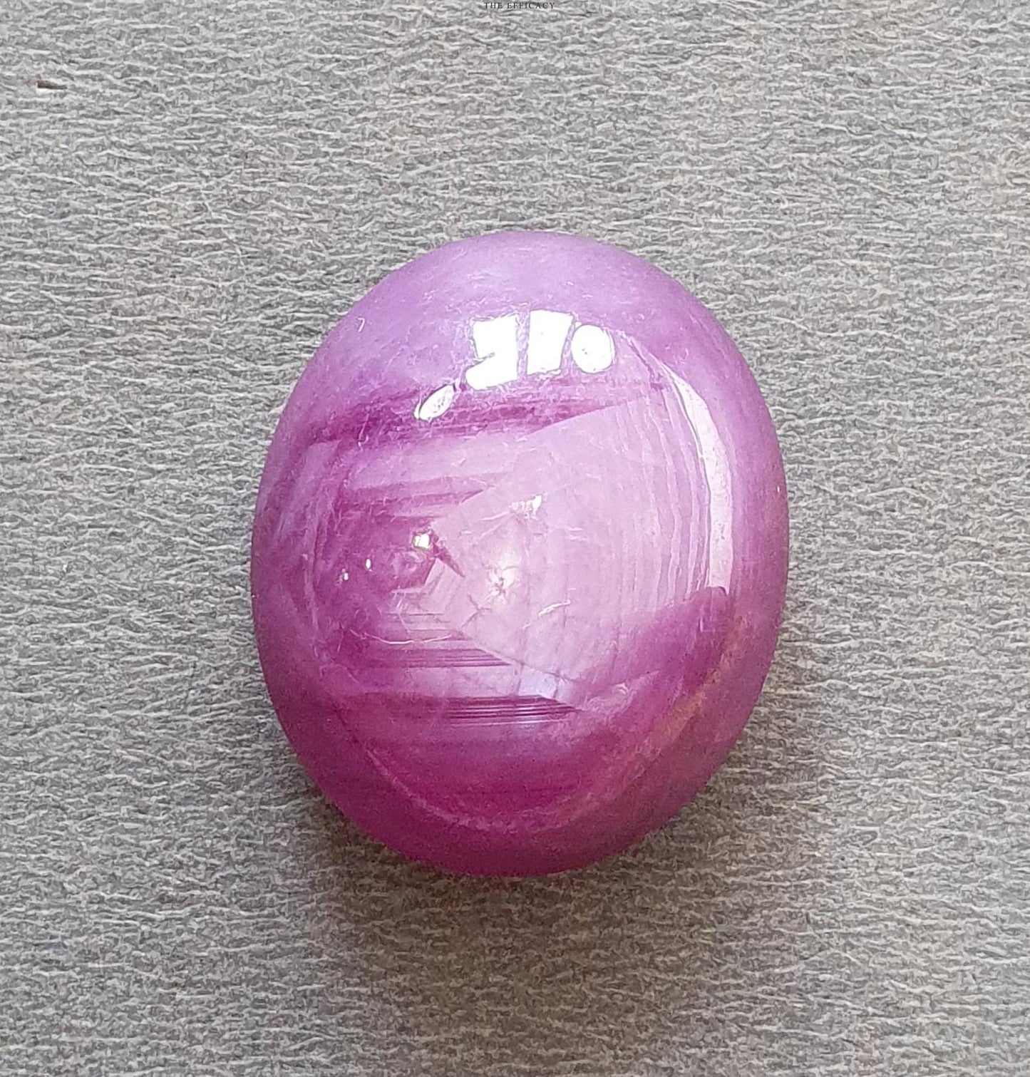 Star RUBY Gemstone Cabochon : 80.70cts Natural Untreated African Red Ruby 6Ray Star Oval Shape 26*22mm