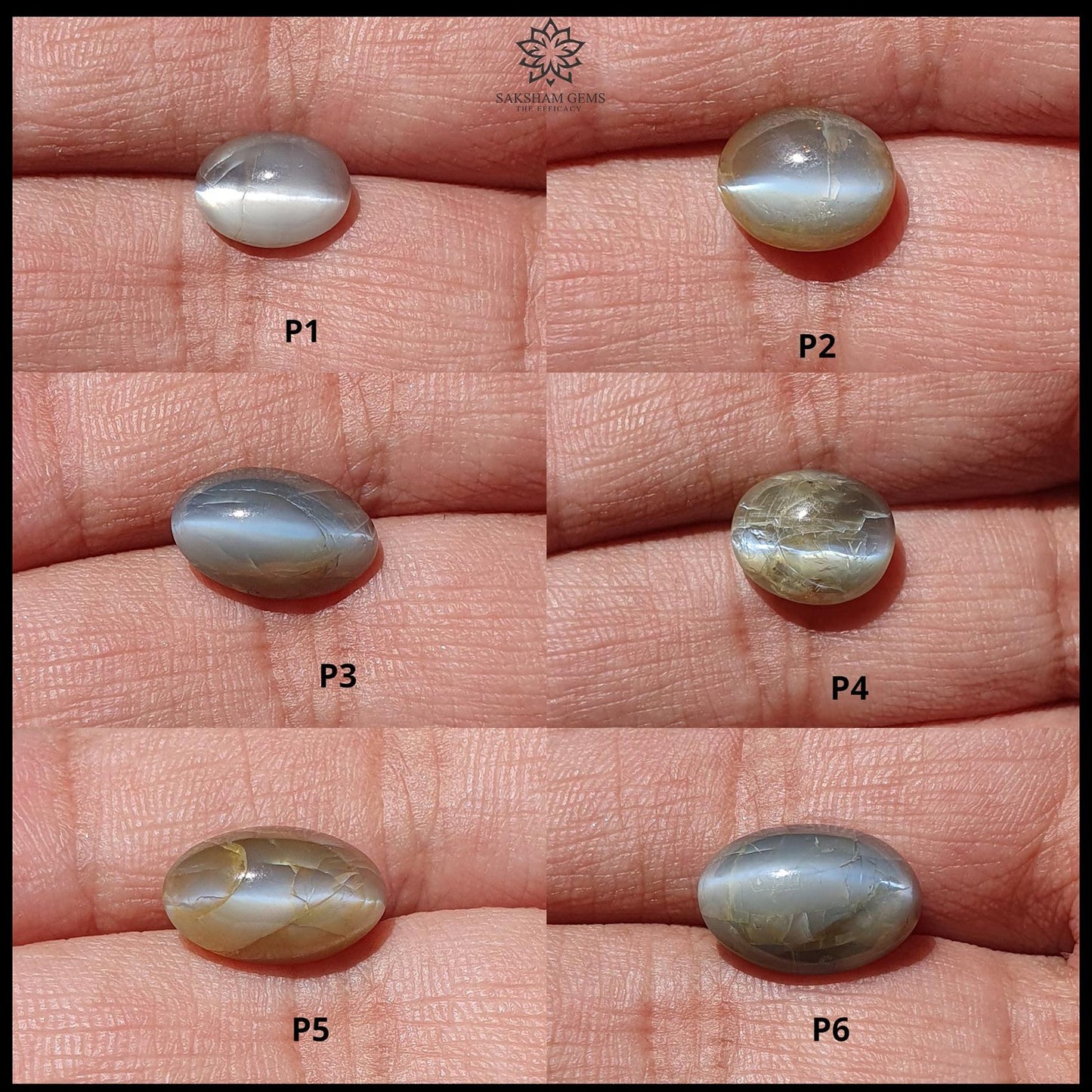 CHRYSOBERYL CAT'S EYE Gemstone Cabochon : Natural Untreated Unheated Cat's Eye Oval Shape For Jewelry