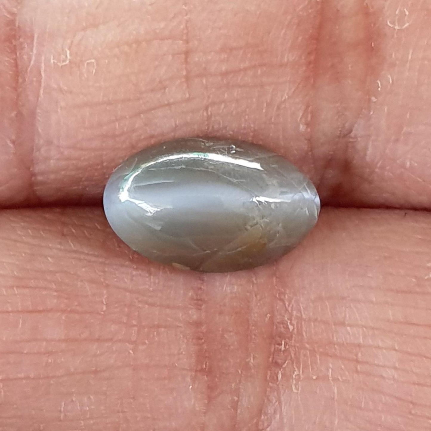 CHRYSOBERYL CAT'S EYE Gemstone Cabochon : Natural Untreated Unheated Cat's Eye Oval Shape For Jewelry