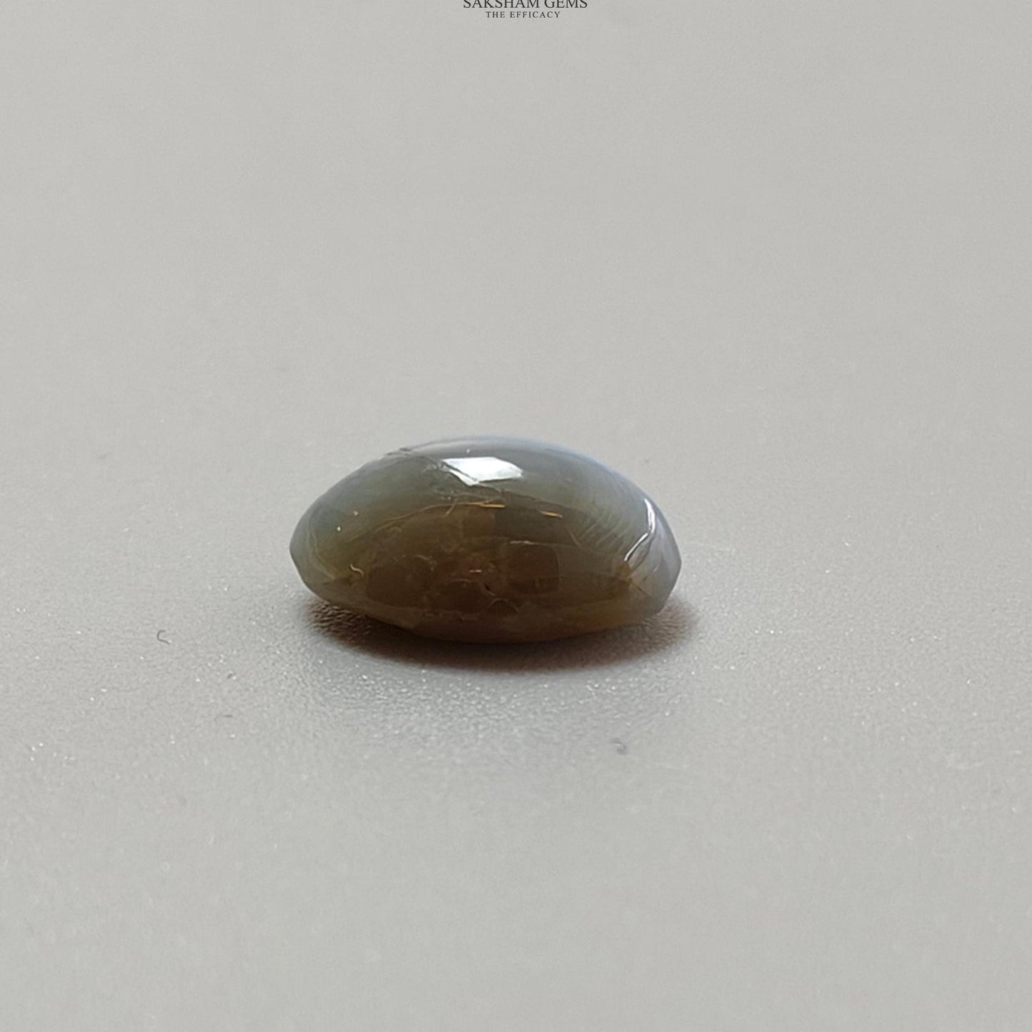 CHRYSOBERYL CAT'S EYE Gemstone Cabochon : Natural Untreated Unheated Cat's Eye Oval Shape For Jewelry