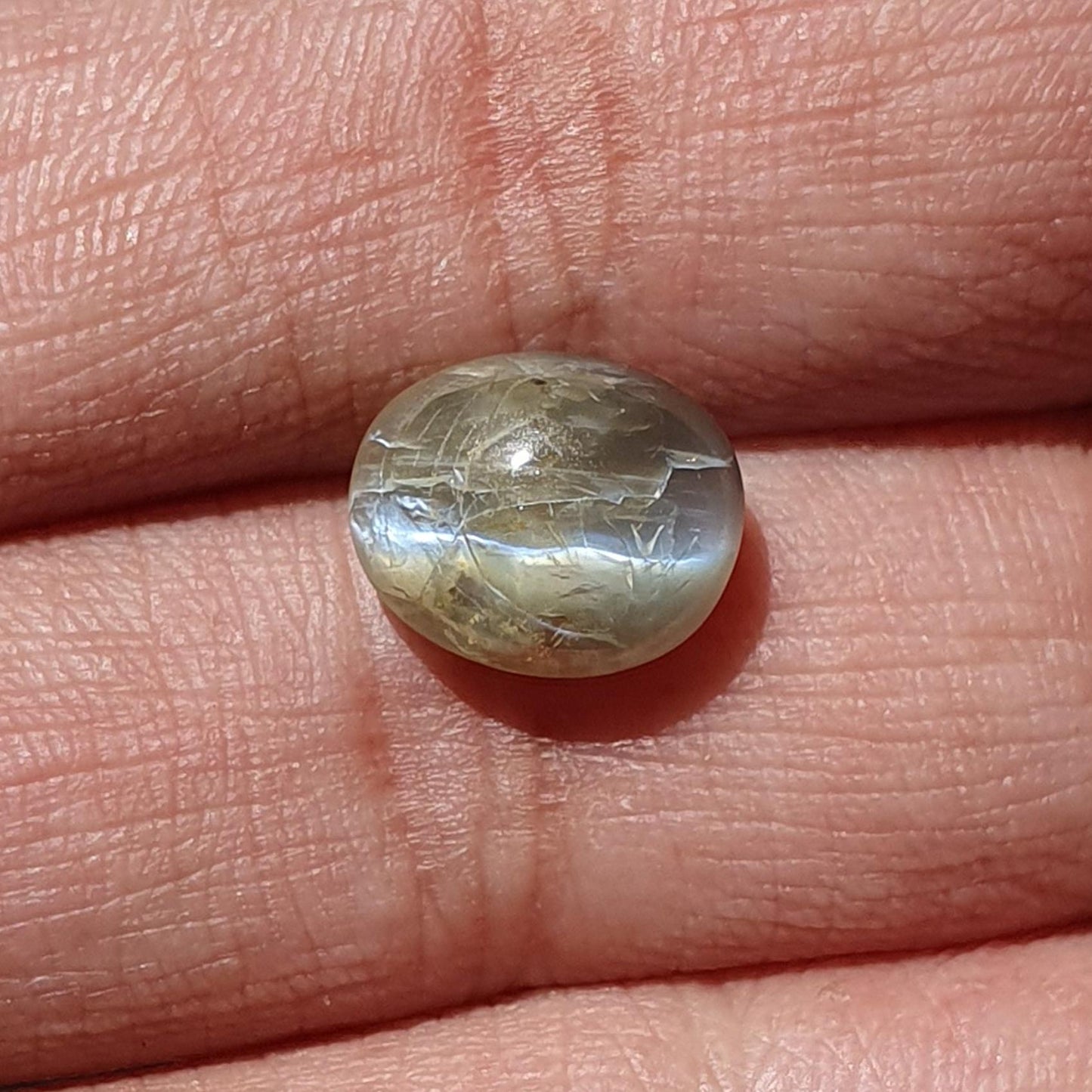 CHRYSOBERYL CAT'S EYE Gemstone Cabochon : Natural Untreated Unheated Cat's Eye Oval Shape For Jewelry