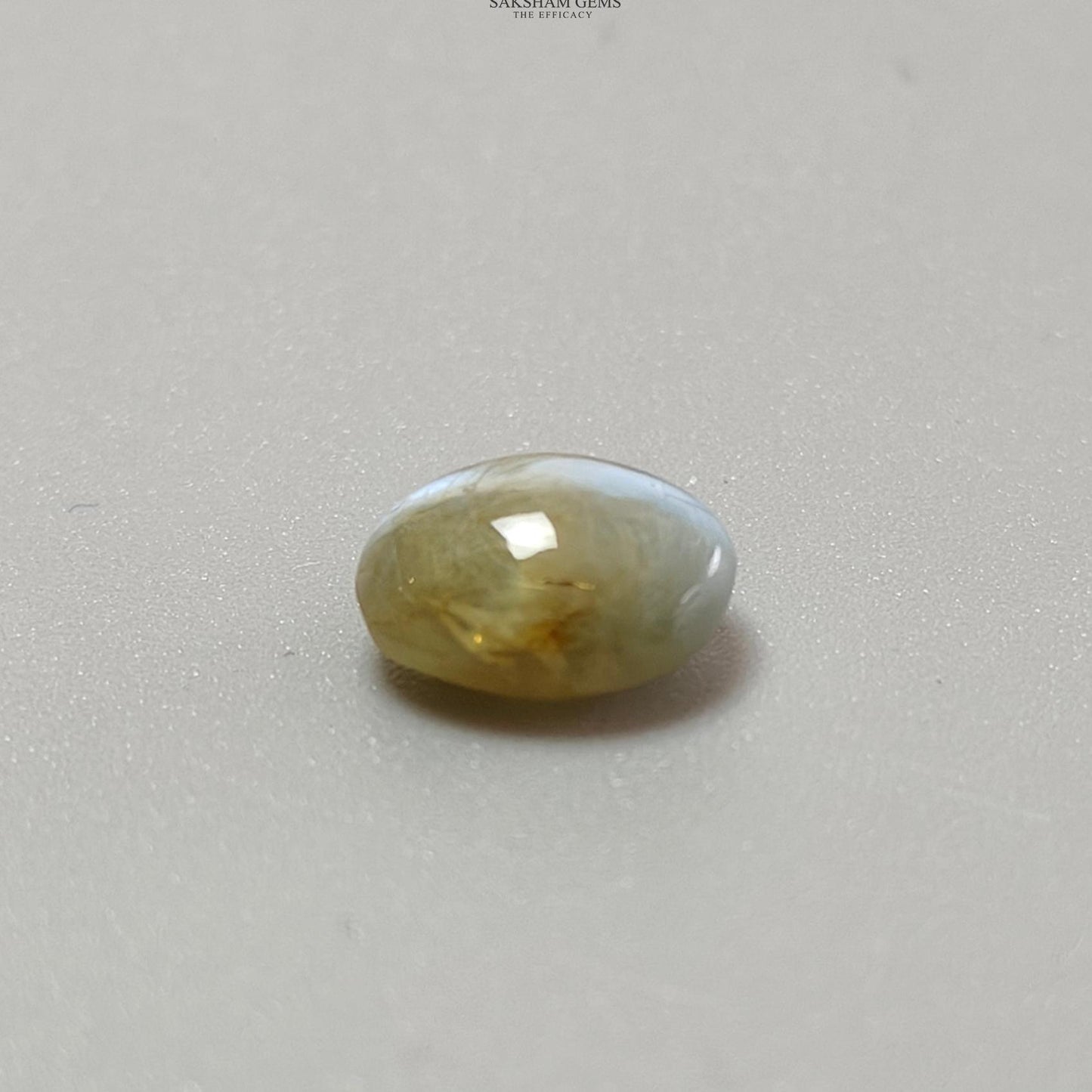 CHRYSOBERYL CAT'S EYE Gemstone Cabochon : Natural Untreated Unheated Cat's Eye Oval Shape For Jewelry