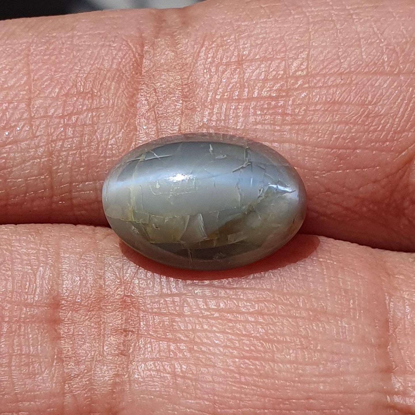CHRYSOBERYL CAT'S EYE Gemstone Cabochon : Natural Untreated Unheated Cat's Eye Oval Shape For Jewelry