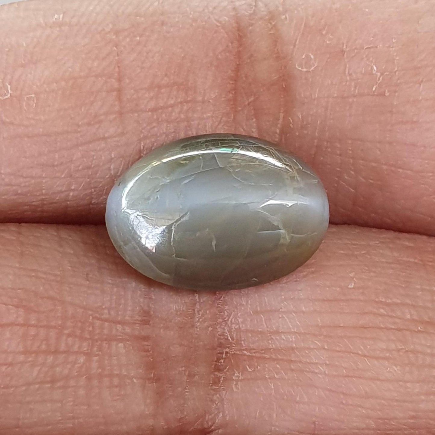 CHRYSOBERYL CAT'S EYE Gemstone Cabochon : Natural Untreated Unheated Cat's Eye Oval Shape For Jewelry