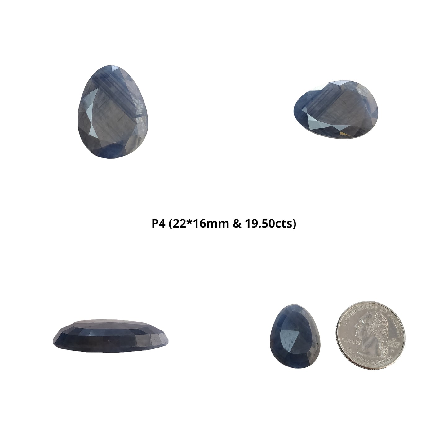 Silver Blue Sheen Sapphire Gemstone Normal Cut : Natural Untreated Unheated Sapphire Uneven Egg Shape