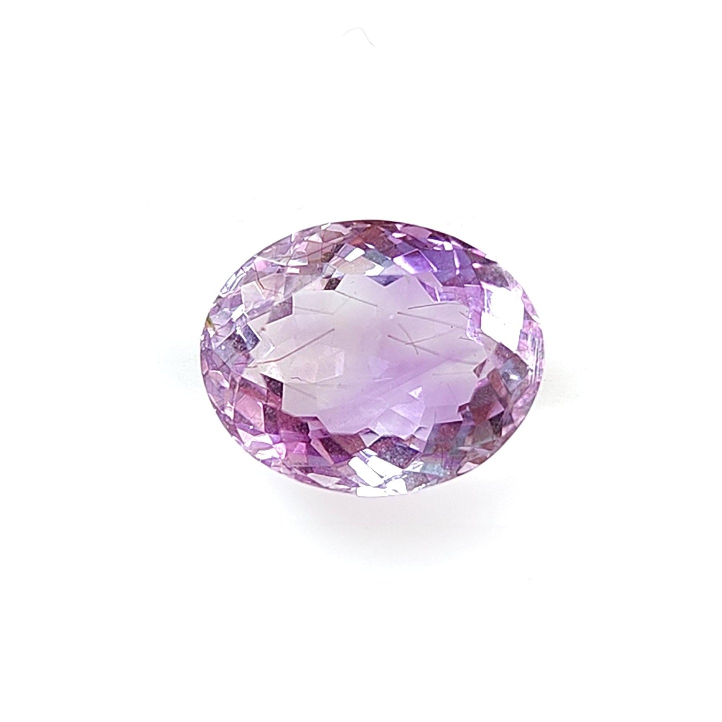 Purple Amethyst Quartz & Blue Topaz Gemstone Faceted Cut : Natural Untreated Amethyst, Topaz Oval, Cushion Shapes 1pc For Ring/Pendant