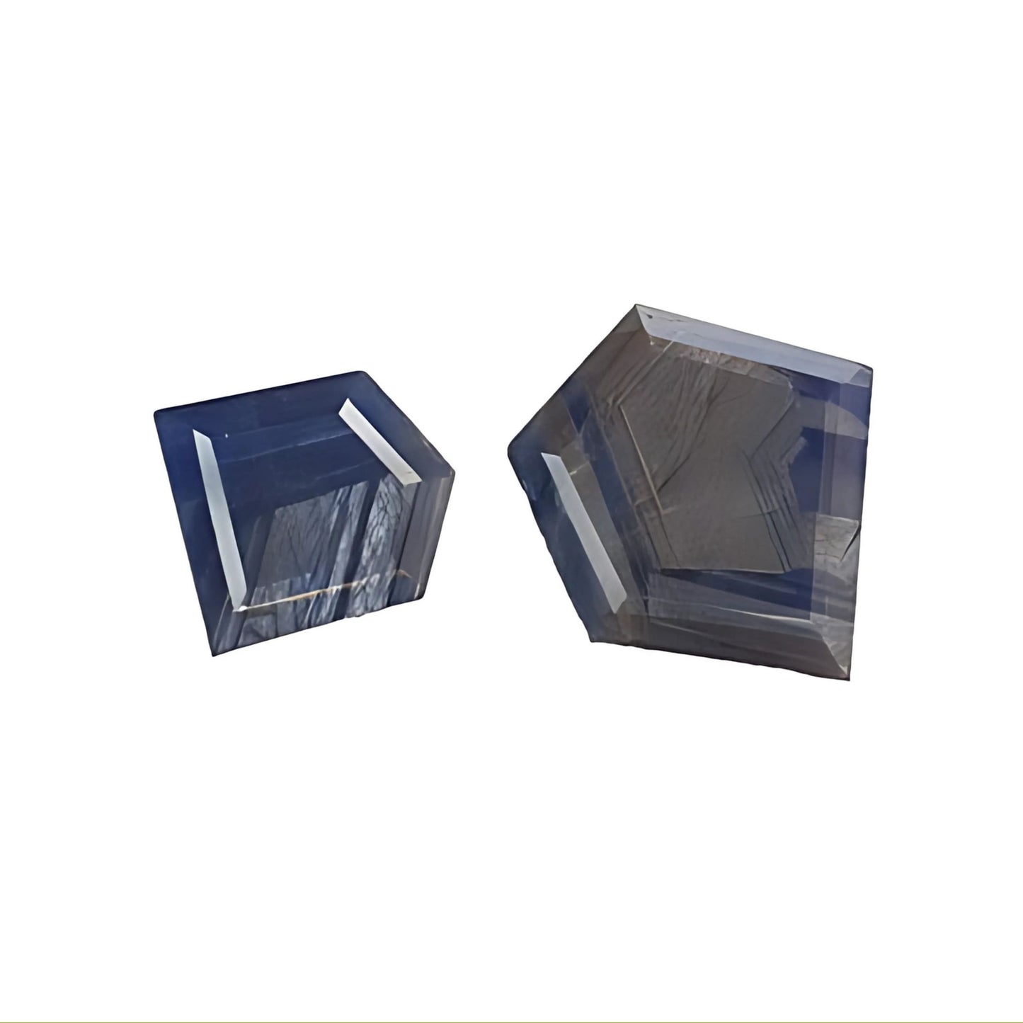 blue sapphire fancy faceted cut