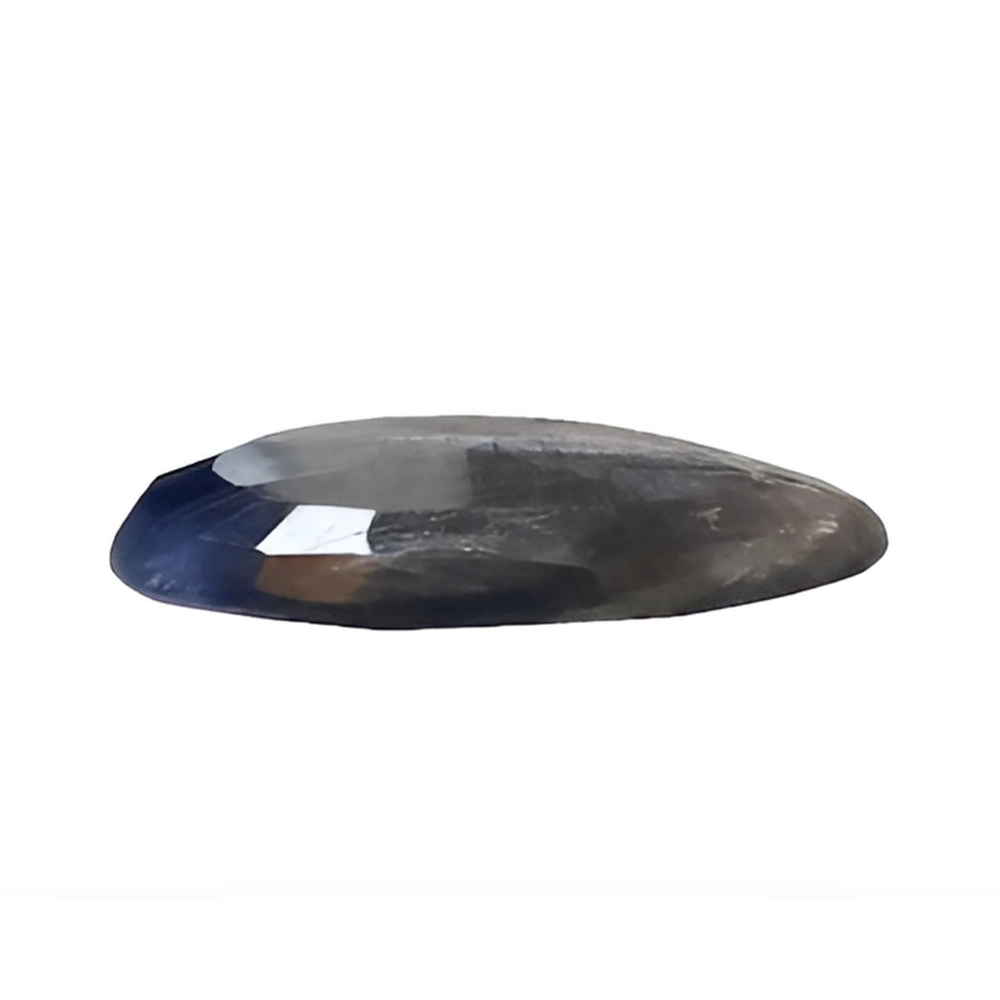 32.30cts Blue Sheen Sapphire Gemstone Normal Cut Natural Untreated Egg Shape