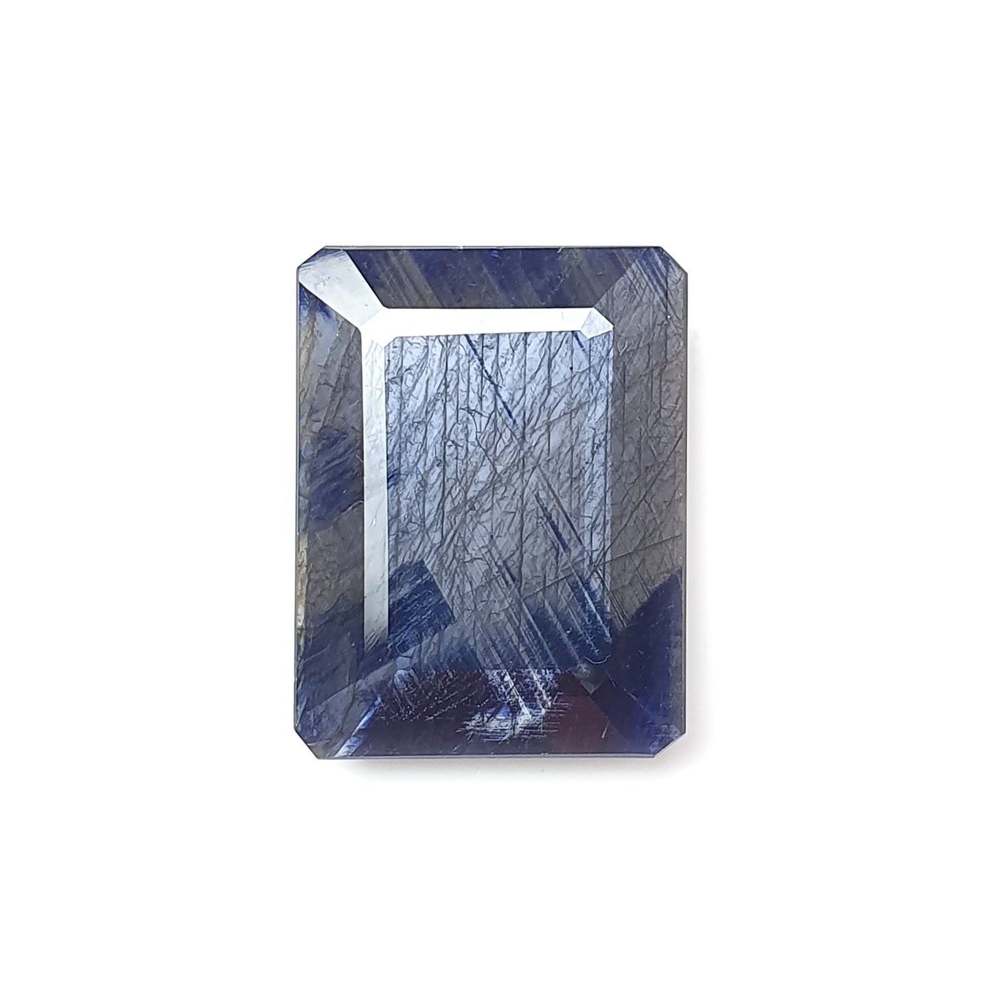 sapphire Octagon shape faceted cut