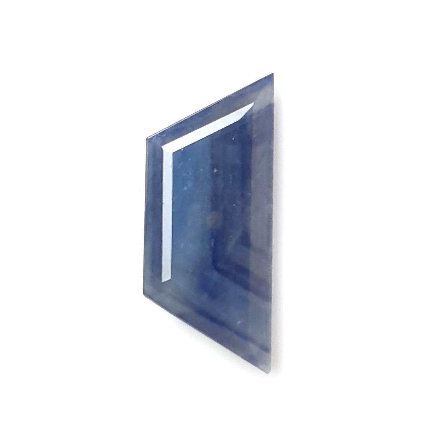 Blue Sapphire Gemstone Faceted Cut: Natural Untreated Unheated Sapphire Fancy Shape 1pc for Jewelry September Birthstone