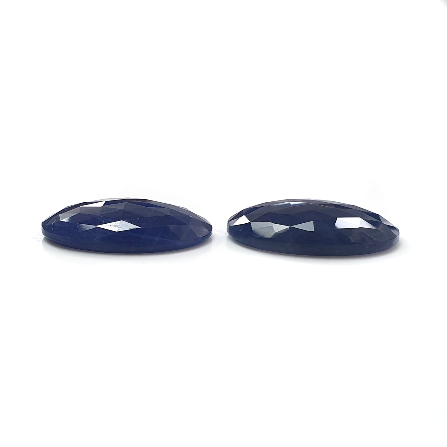 46.90cts Natural Untreated Unheated Sapphire Oval Shape 25*18mm