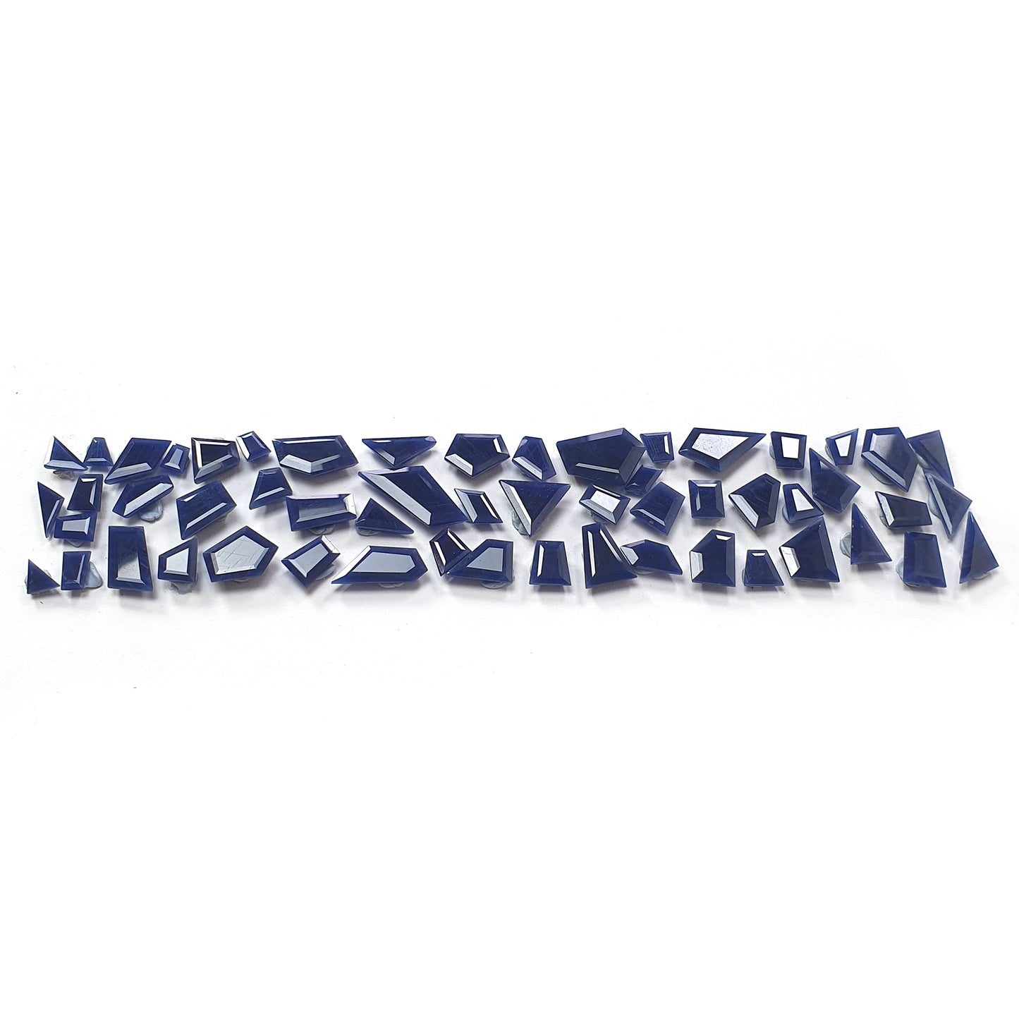 Blue Sapphire Gemstone Faceted Cut