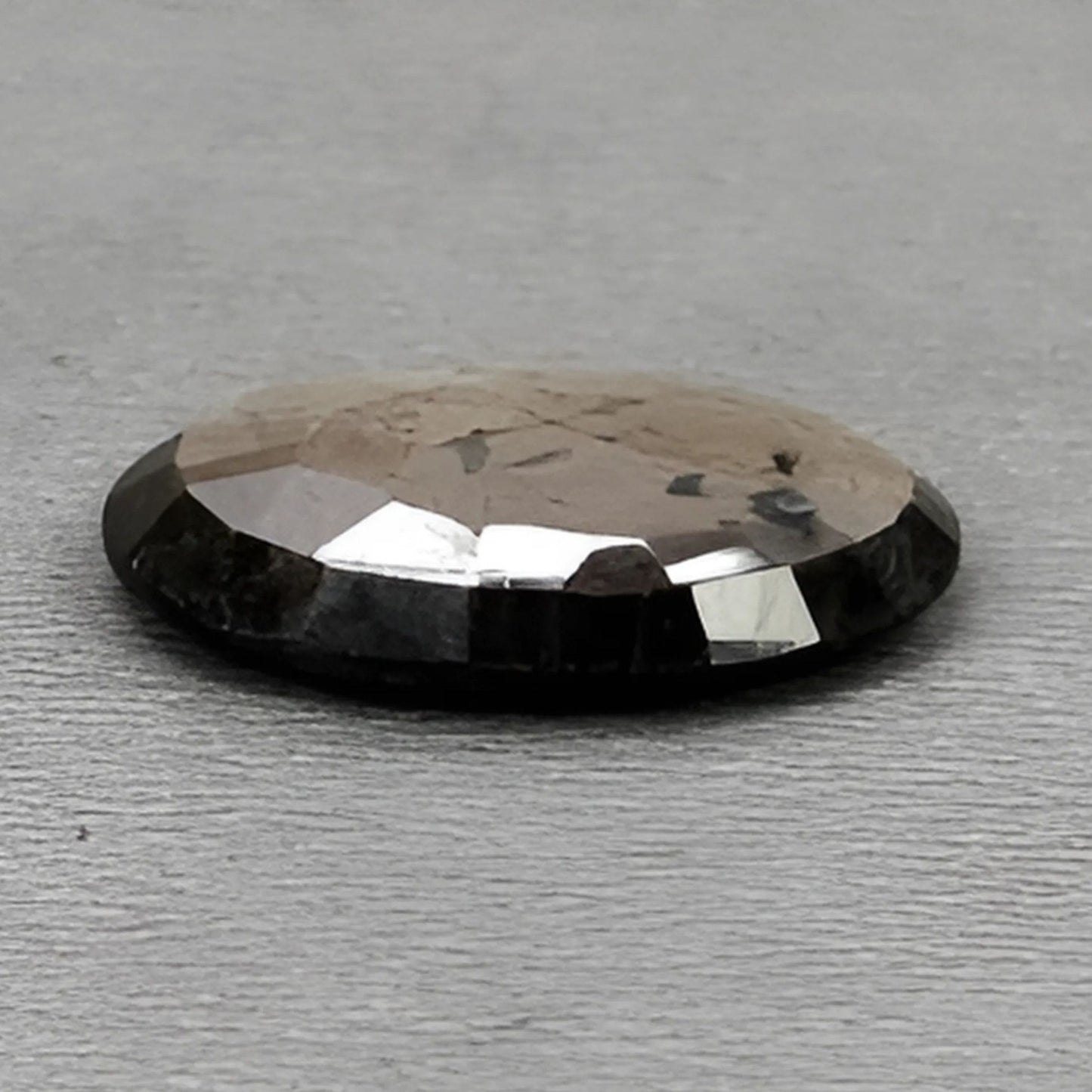 15.60cts Golden Chocolate Sapphire Faceted Cut Gemstone Natural Untreated Oval Shape