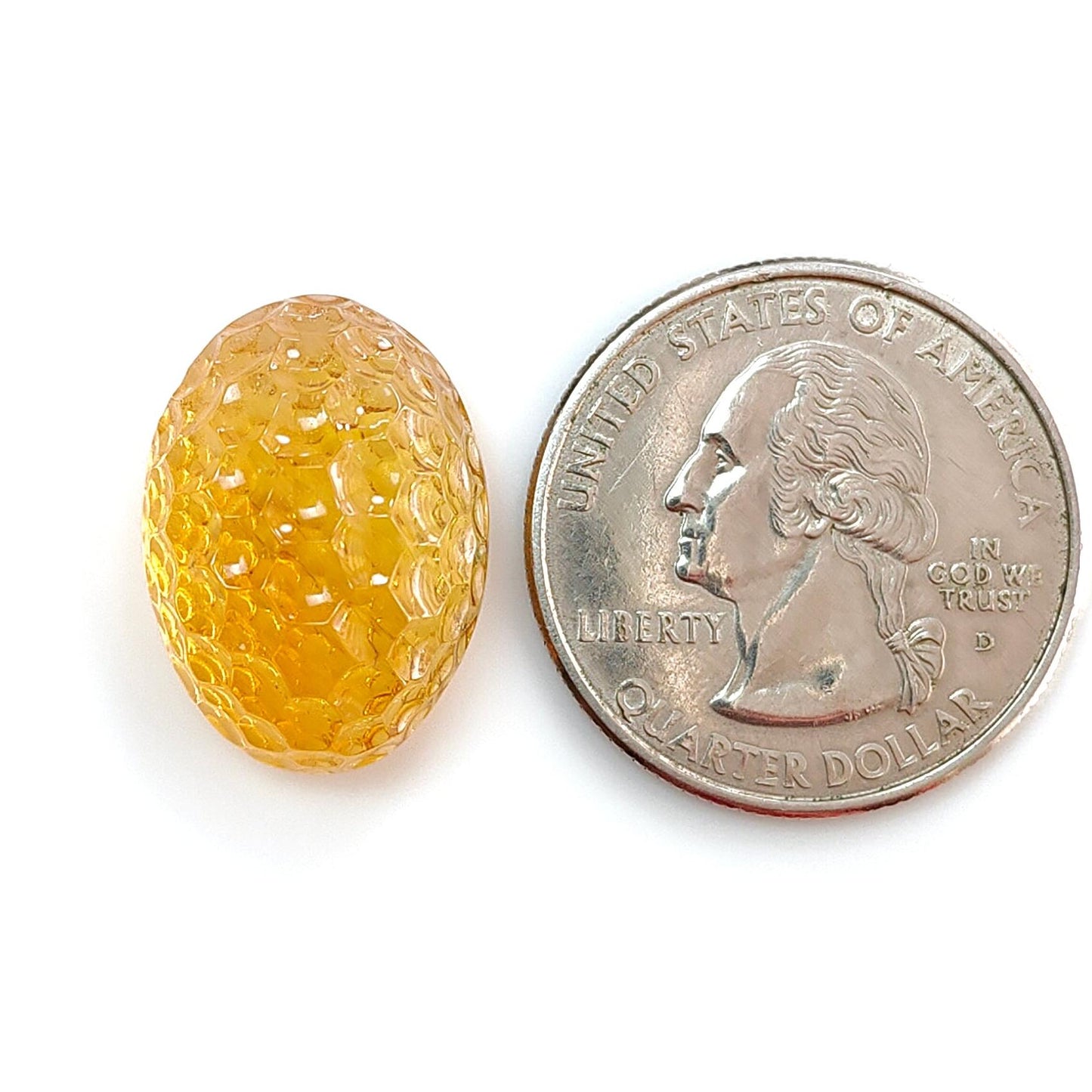 Citrine Gemstone Carving: Natural Untreated Unheated Yellow Citrine Hand Carved Oval Shape 1pc For Jewelry