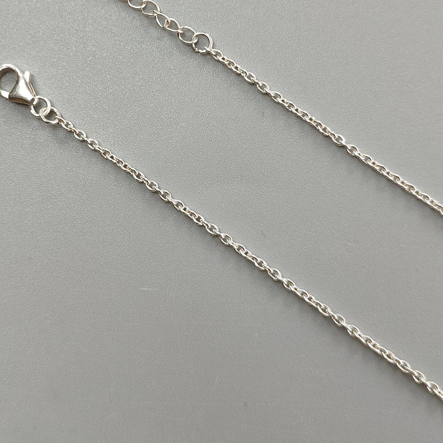 Rubellite Pink Tourmaline Beads Chain Necklace: 45.50cts Natural Untreated Tourmaline 925 Sterling Silver Plain Oval 6*4.5mm - 13*10mm 22"