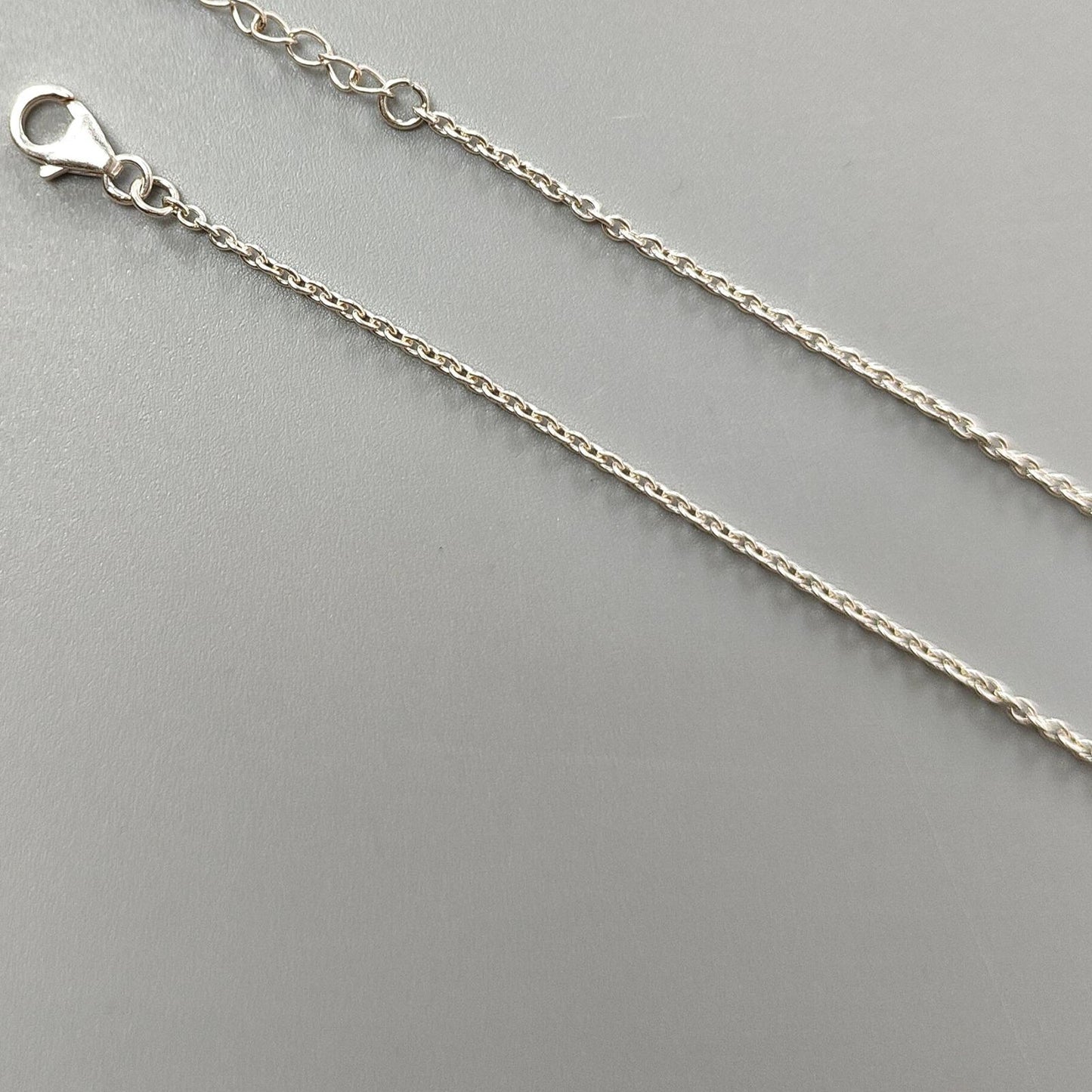 Rubellite Pink Tourmaline Beads Chain Necklace: 34.50cts Natural Untreated Tourmaline 925 Sterling Silver Plain Oval 6*4.5mm - 9*7mm 20"