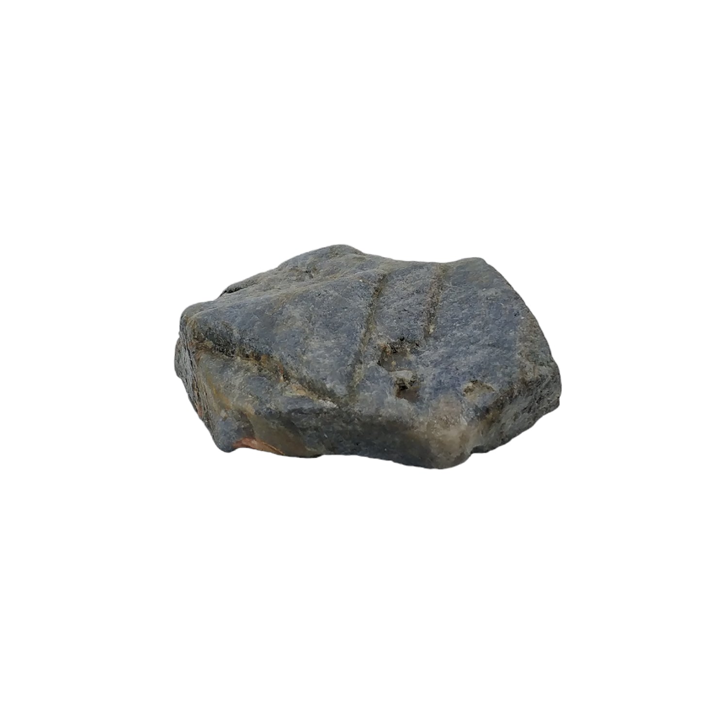 RECORD KEEPER Blue SAPPHIRE Gemstone Crystal : 343.30cts Natural Unheated Triangle Formative Sapphire Rough Specimen 50*40mm