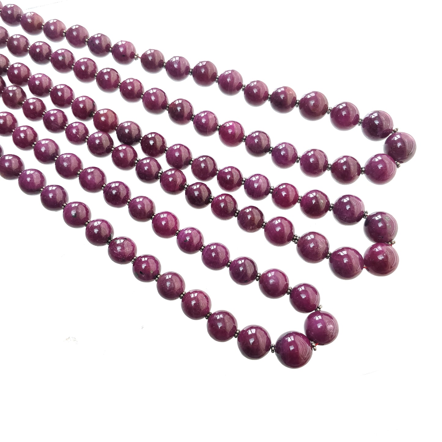 RUBY Gemstone Cabochon Loose Beads : 823cts(Approx) Natural Untreated Unheated Ruby Round Balls Shape Plain Beads 10mm - 14mm
