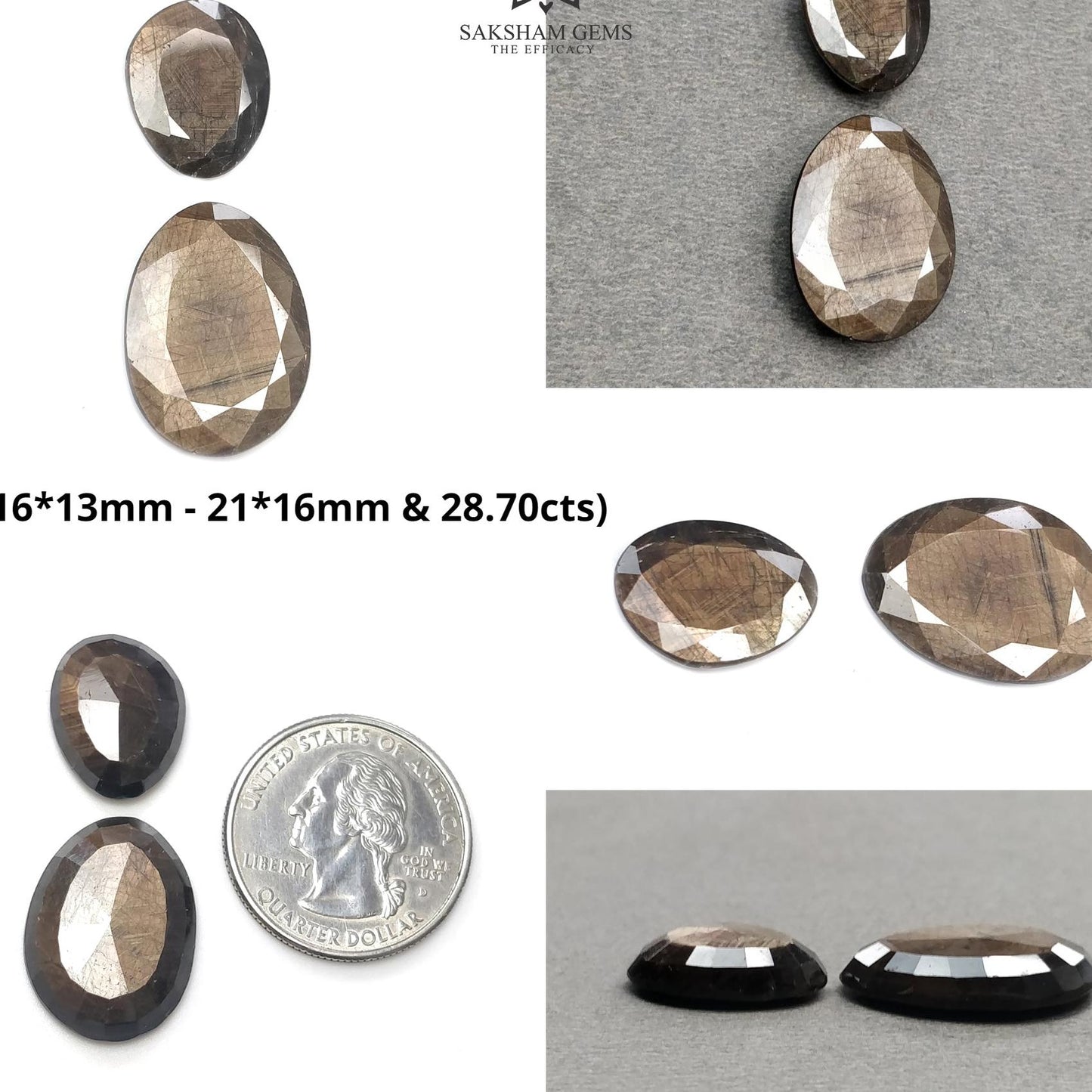 Chocolate Sapphire Normal Cut