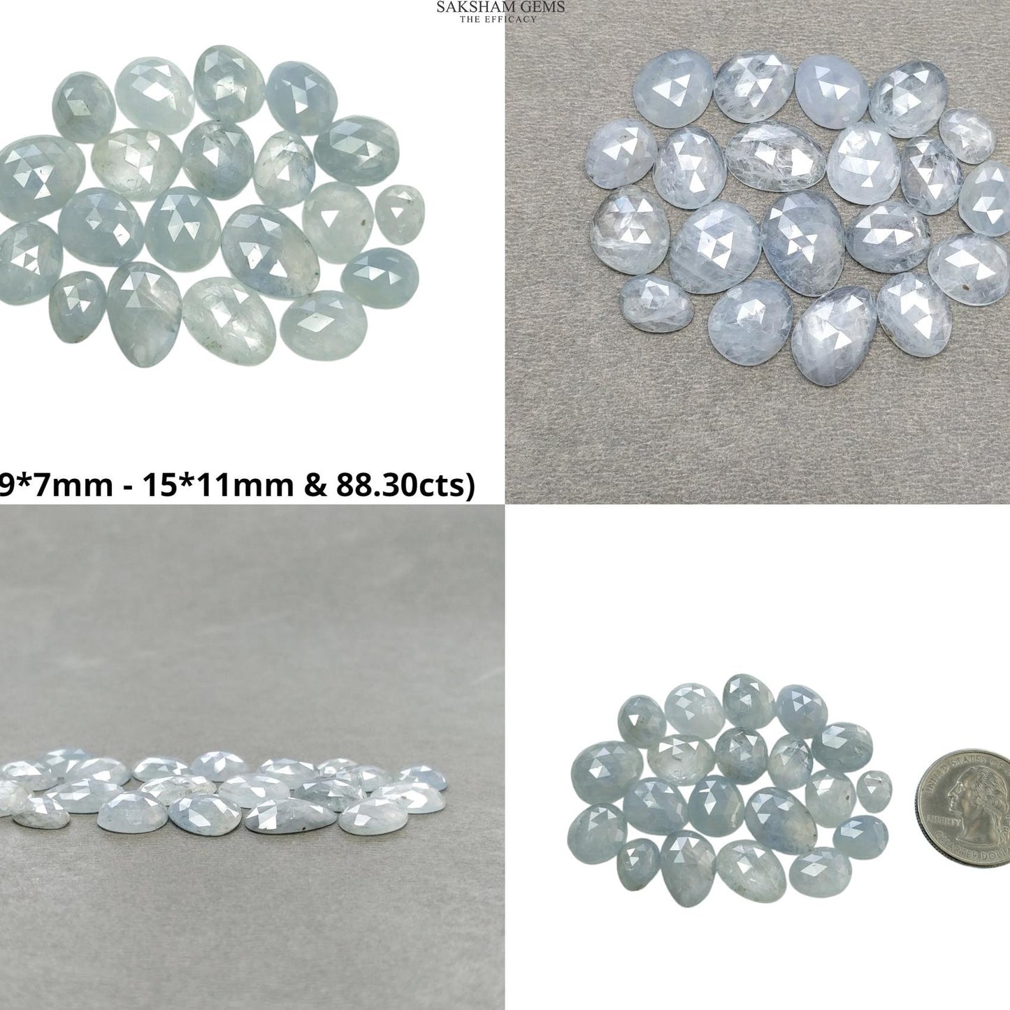 Ruby & Pink Multi Sapphire Gemstone Rose Cut : Natural Untreated Unheated Sapphire Multi Color Egg Shape Lots