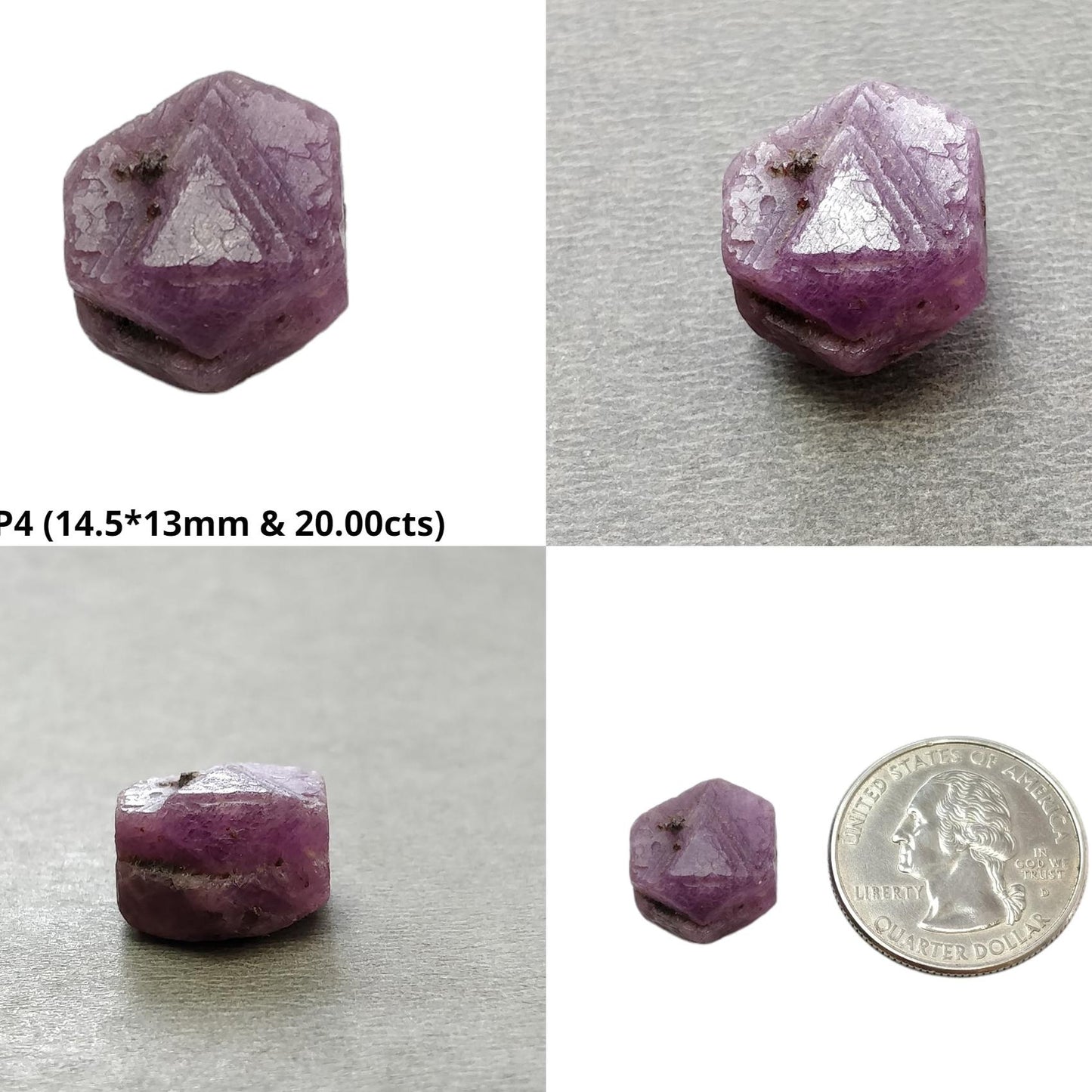 Record Keeper Ruby Gemstone Crystal : Natural Untreated Unheated Red Ruby Triangle Formative Specimen