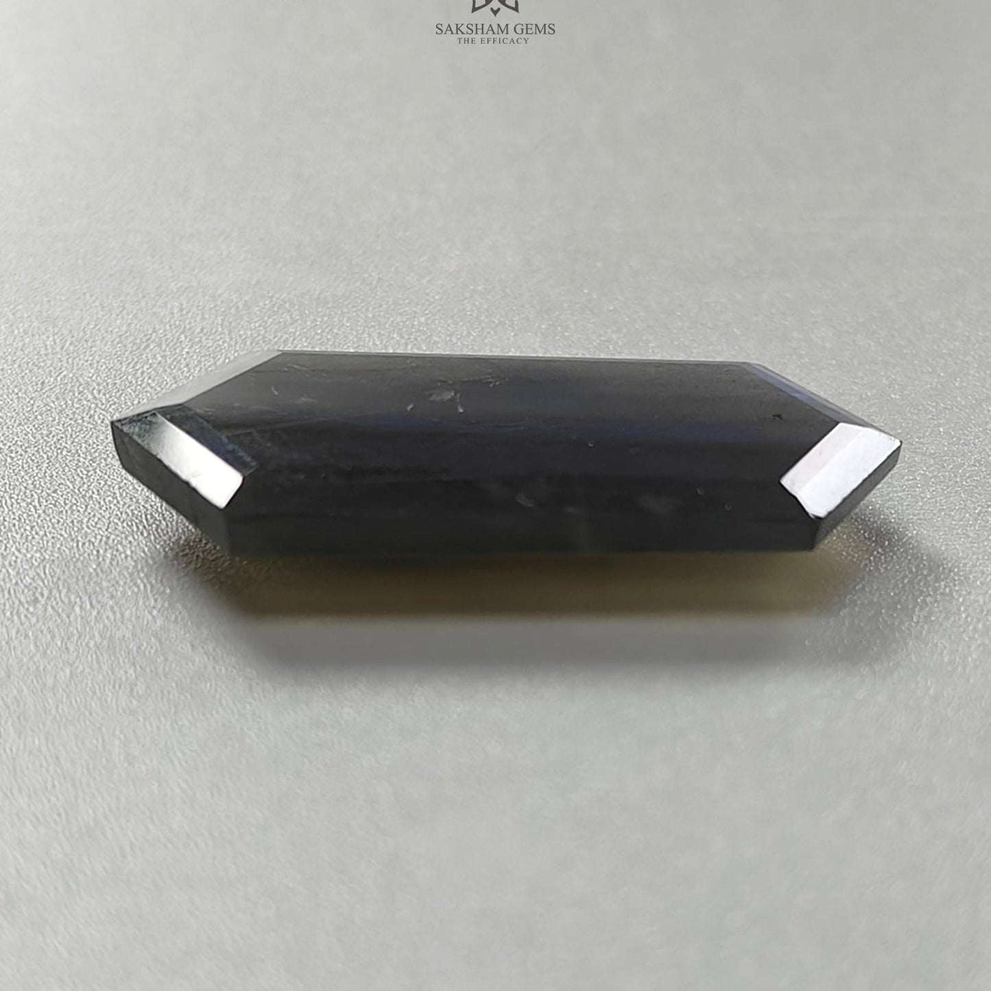 Labradorite Cabochon Fancy Cut : 29.10cts Natural Untreated Unheated Blue Labradorite Hexagon Shape 1pc For Jewelry 35*19mm