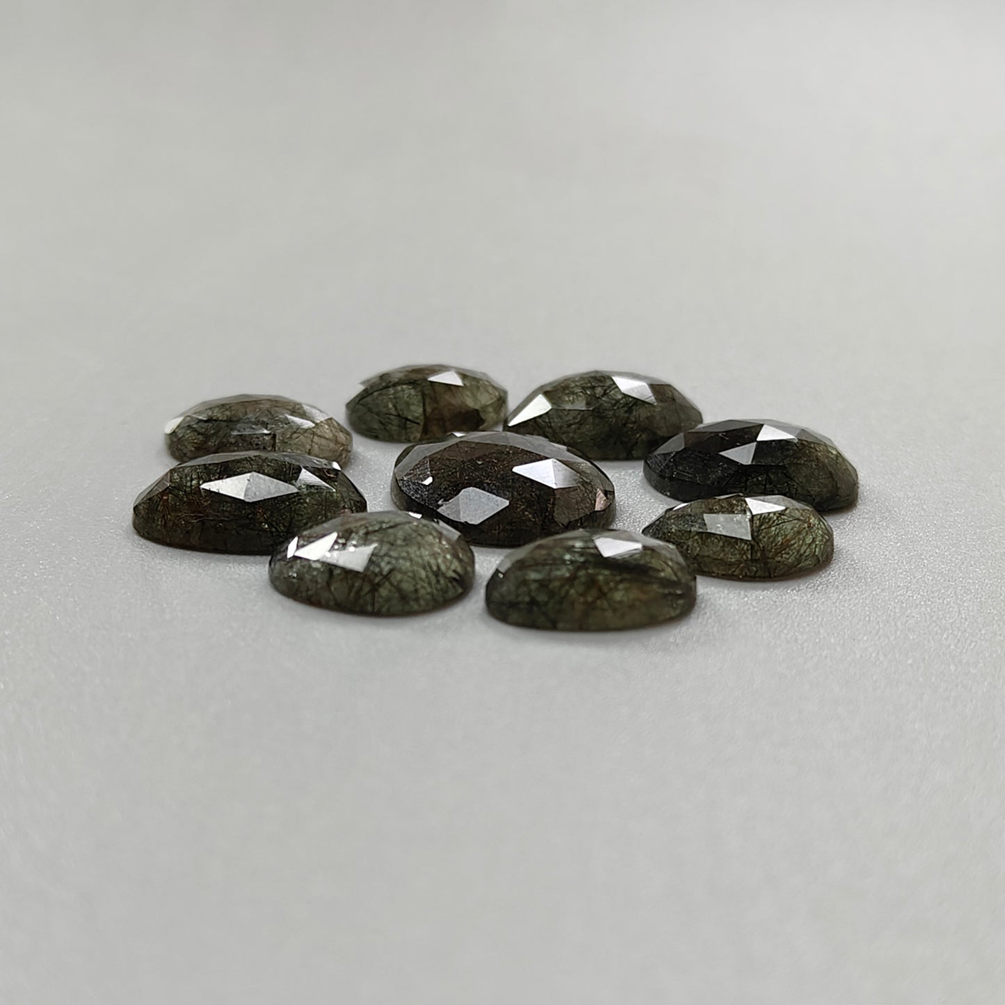 天然の未処理ルチルクォーツ宝石