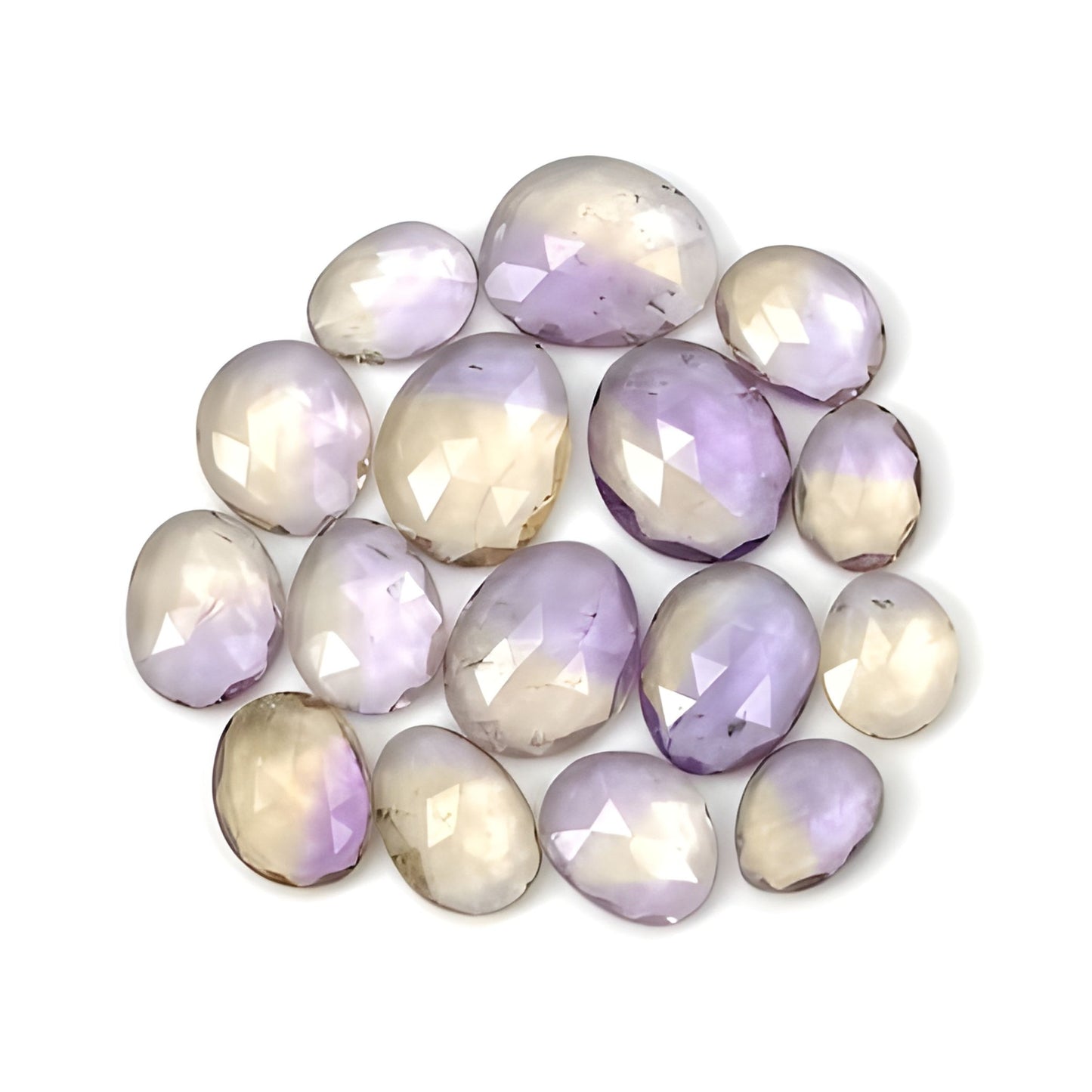 Ametrine Egg Shape Rose Cut