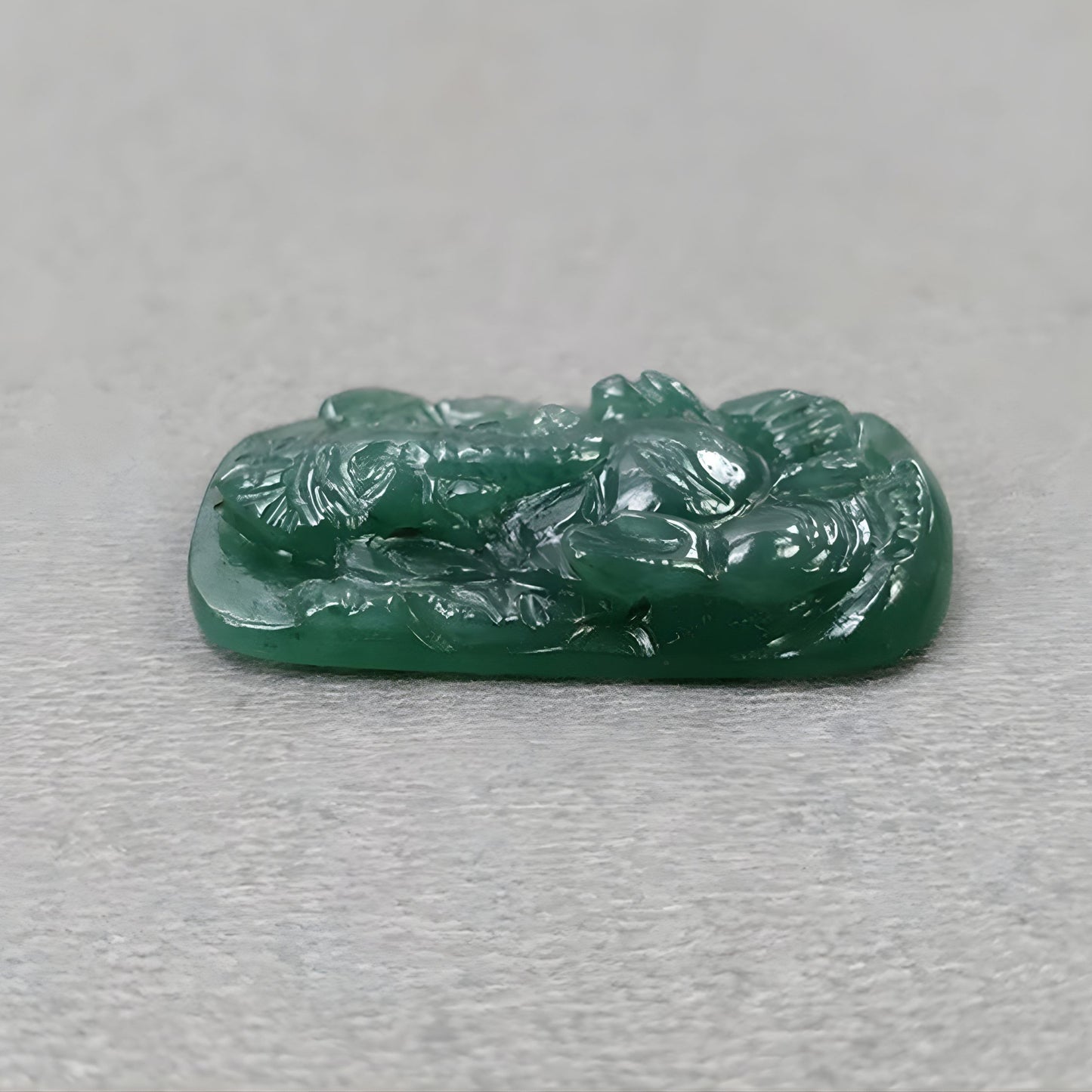 クォーツ宝石ガネーシャ神像