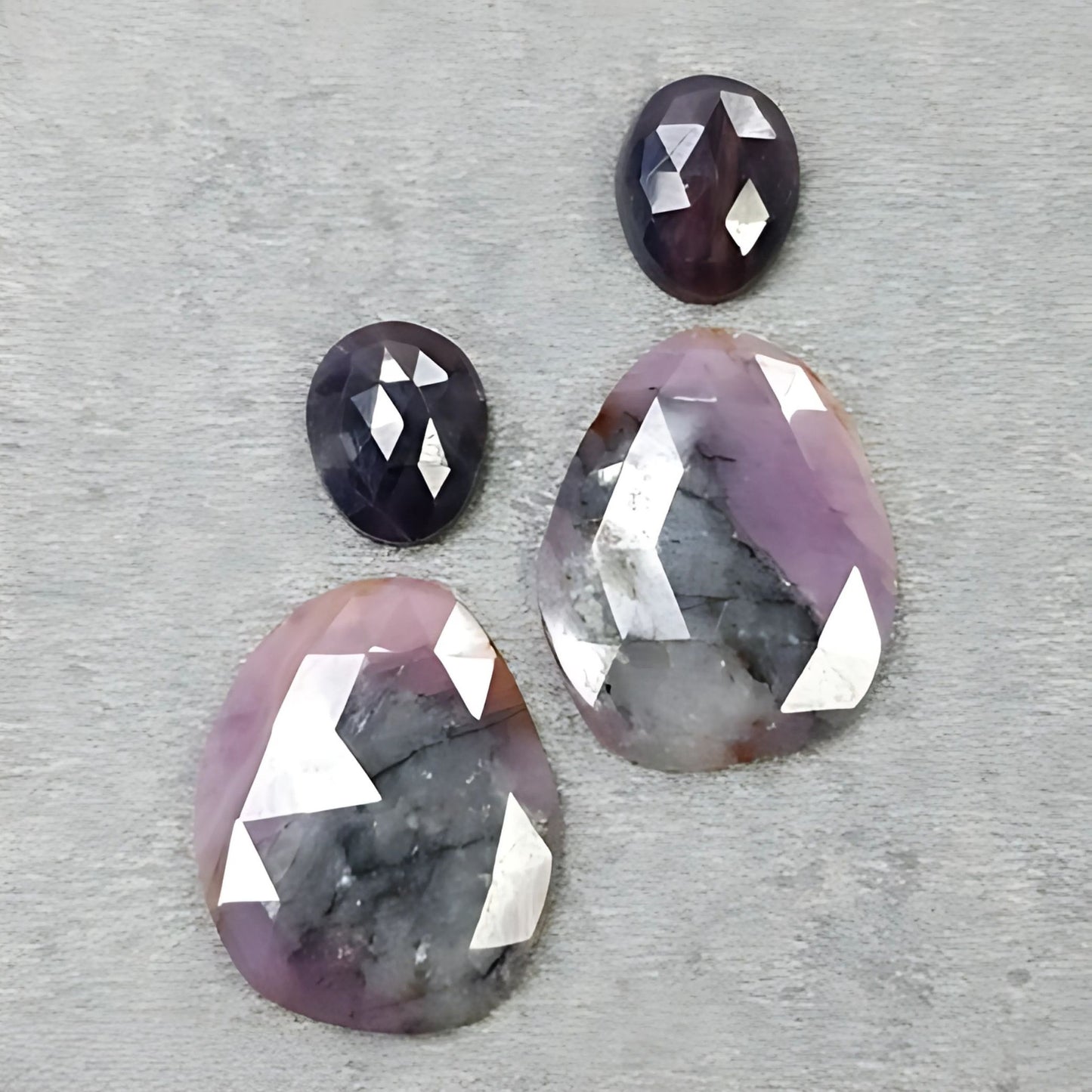 Faceted Multi Sapphire Gemstone