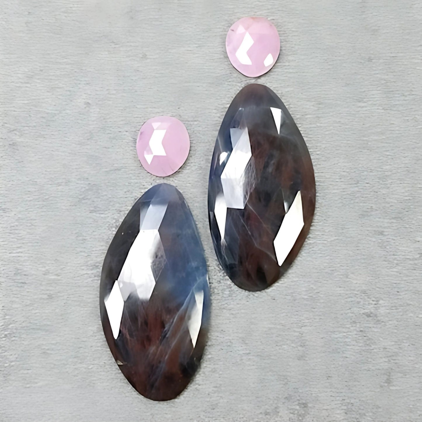 Faceted Multi Sapphire Gemstone