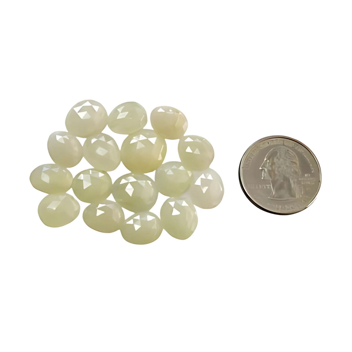 Flat Back Multi Sapphire Gemstone