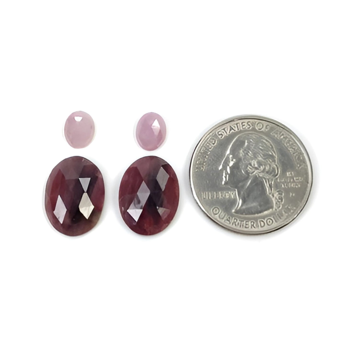 Multi Sapphire Rose Cut Slices