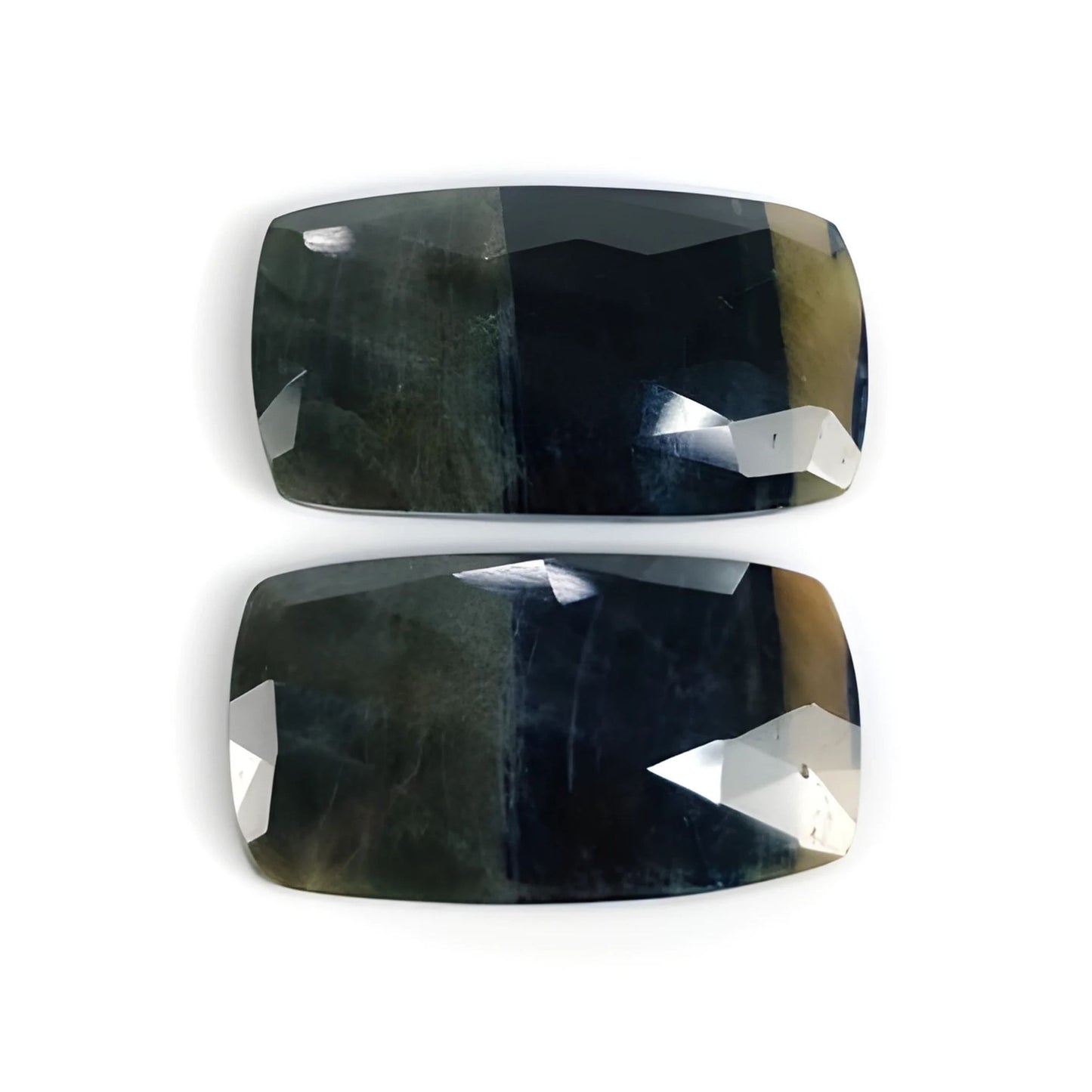 Multi Sapphire Rose Cut Slices