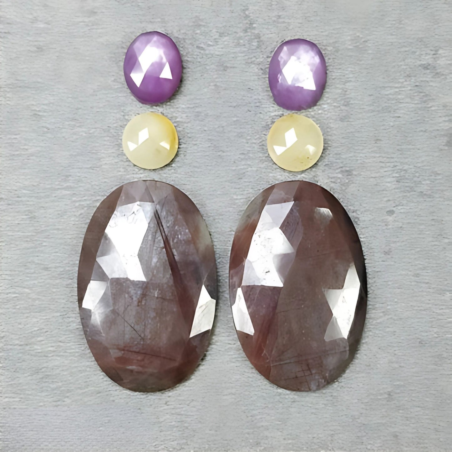 Faceted Multi Sapphire