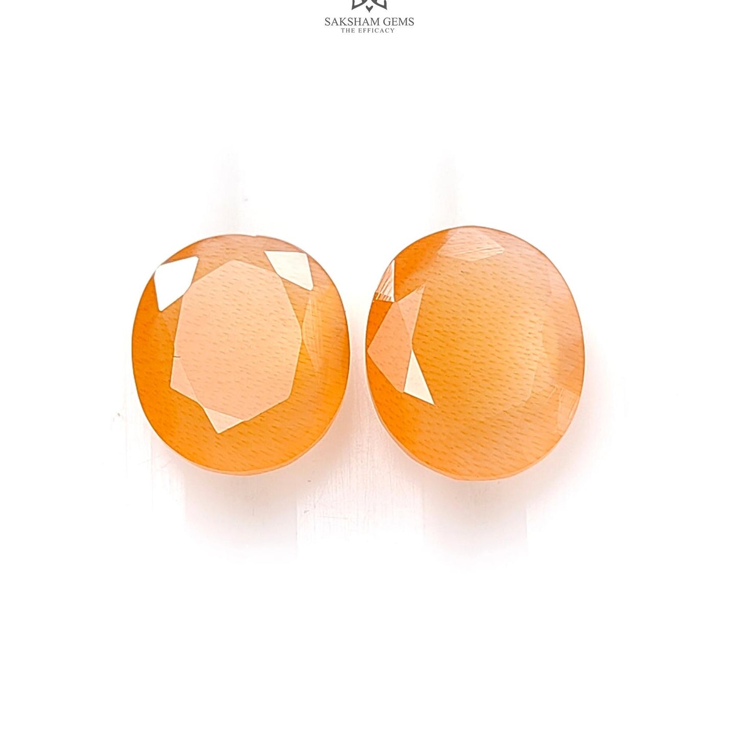 Mexican Yellow Fire Opal Faceted Cut: Natural Untreated Opal Oval, Square Shapes Pair For Jewelry