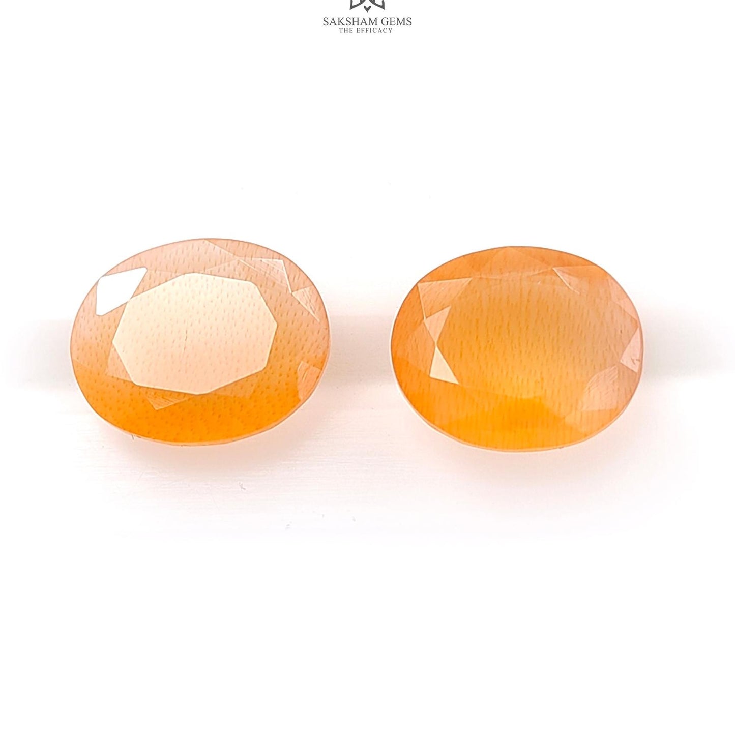 Mexican Yellow Fire Opal Faceted Cut: Natural Untreated Opal Oval, Square Shapes Pair For Jewelry