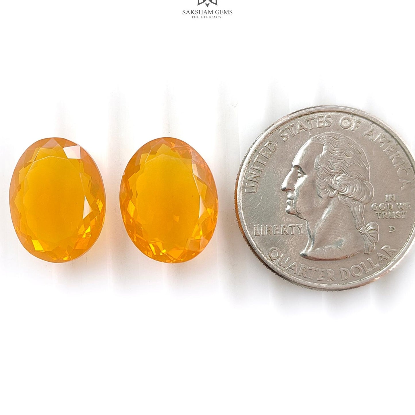 Certified Mexican Yellow Fire Opal Faceted Cut: Natural Untreated Opal Oval Shape 16*12mm Pair For Jewelry