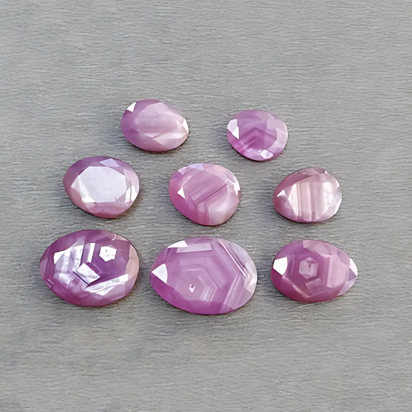 Faceted Raspberry Ruby