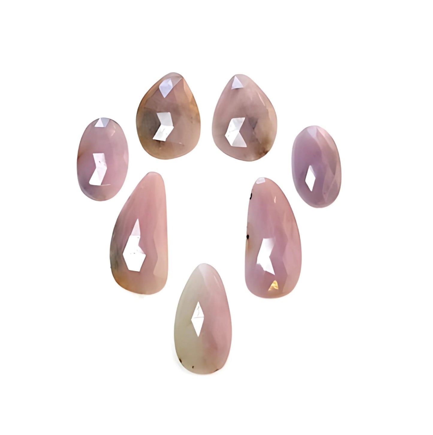 Saphir rose naturel