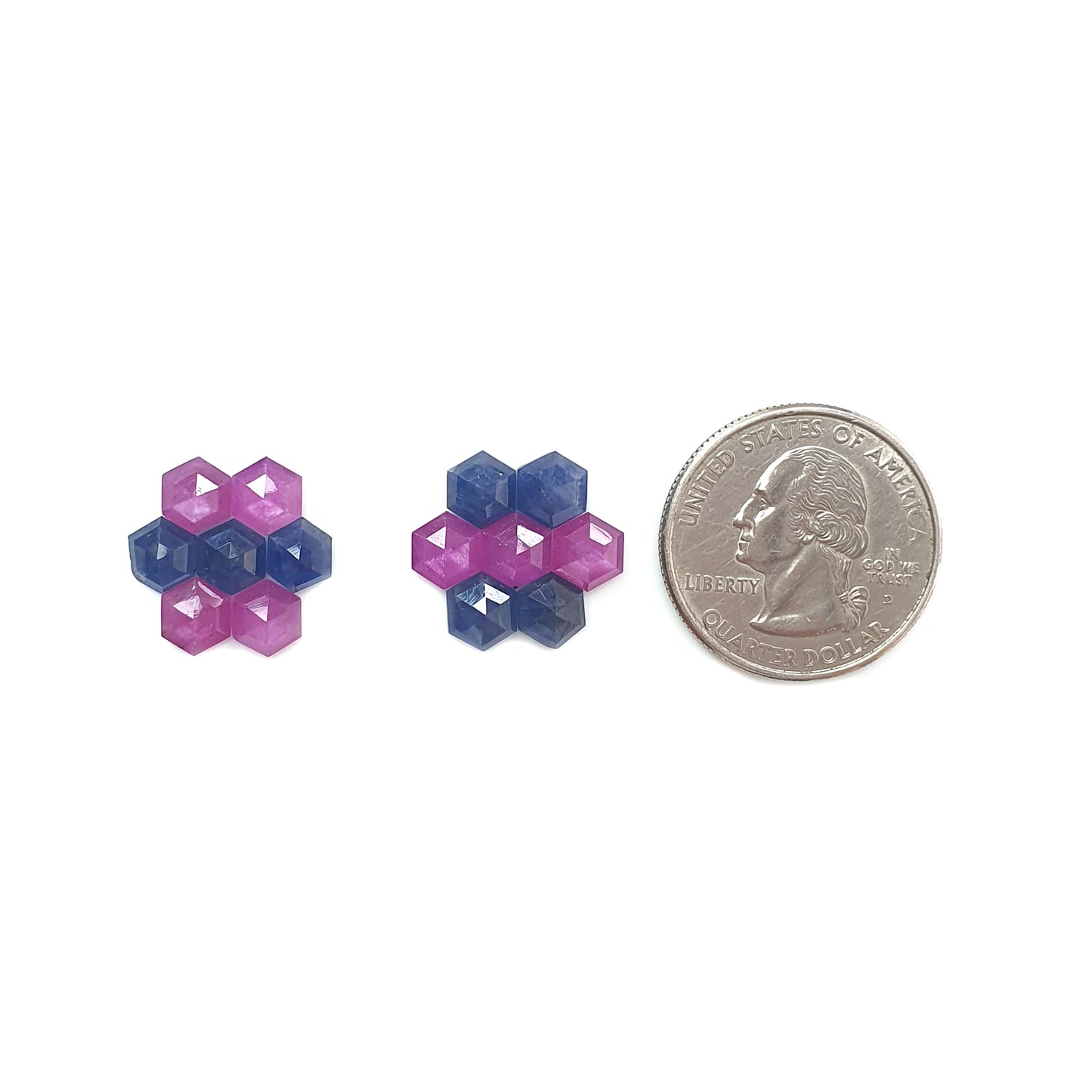 Faceted Multi Sapphire