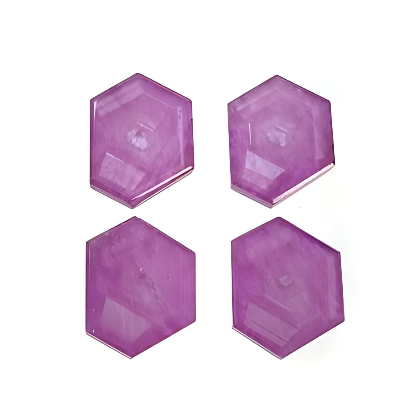 rosemary ruby hexagon flat slices