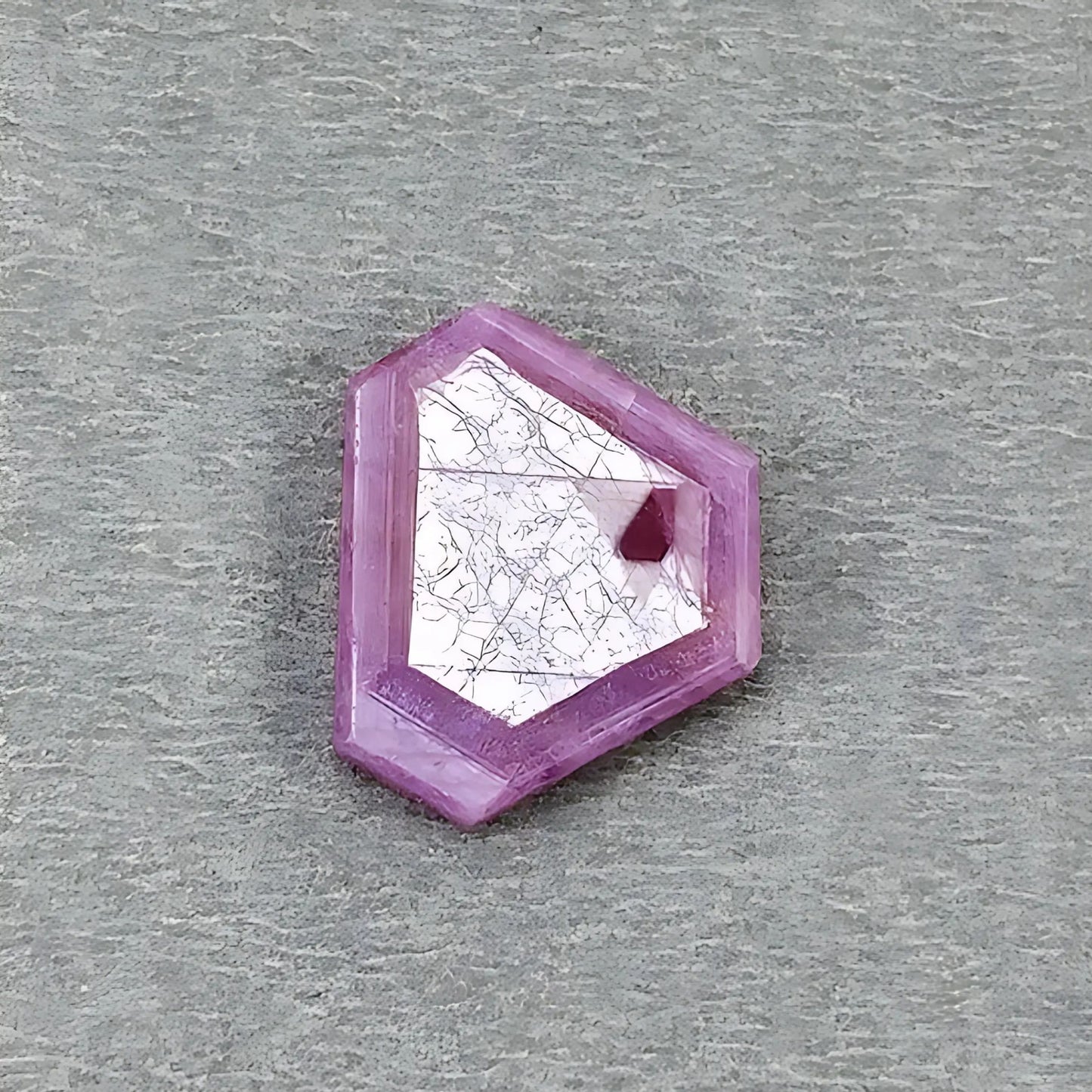 tranches de graisse hexagonales pour recordkeeper au romarin et au rubis