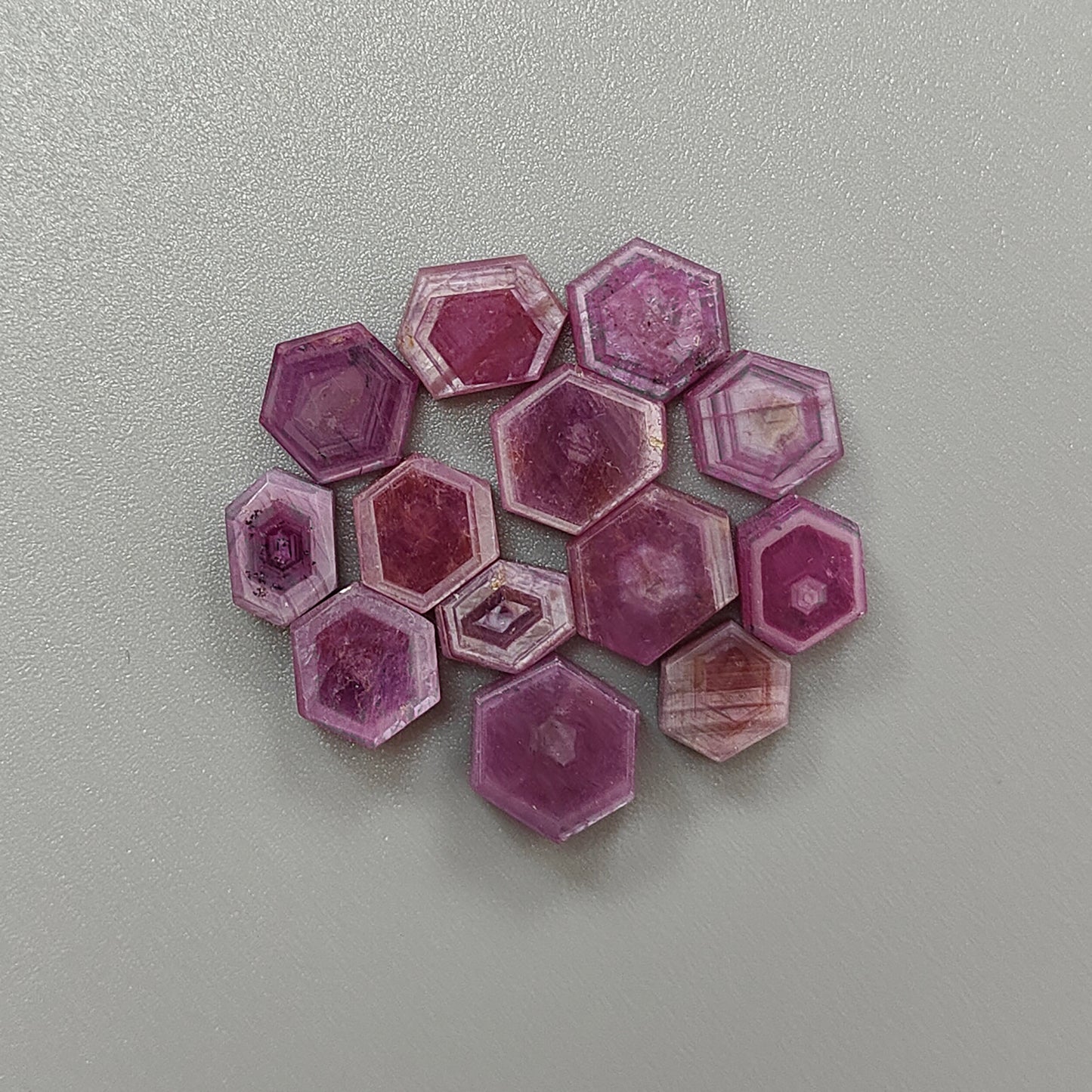 天然未经处理的红宝石