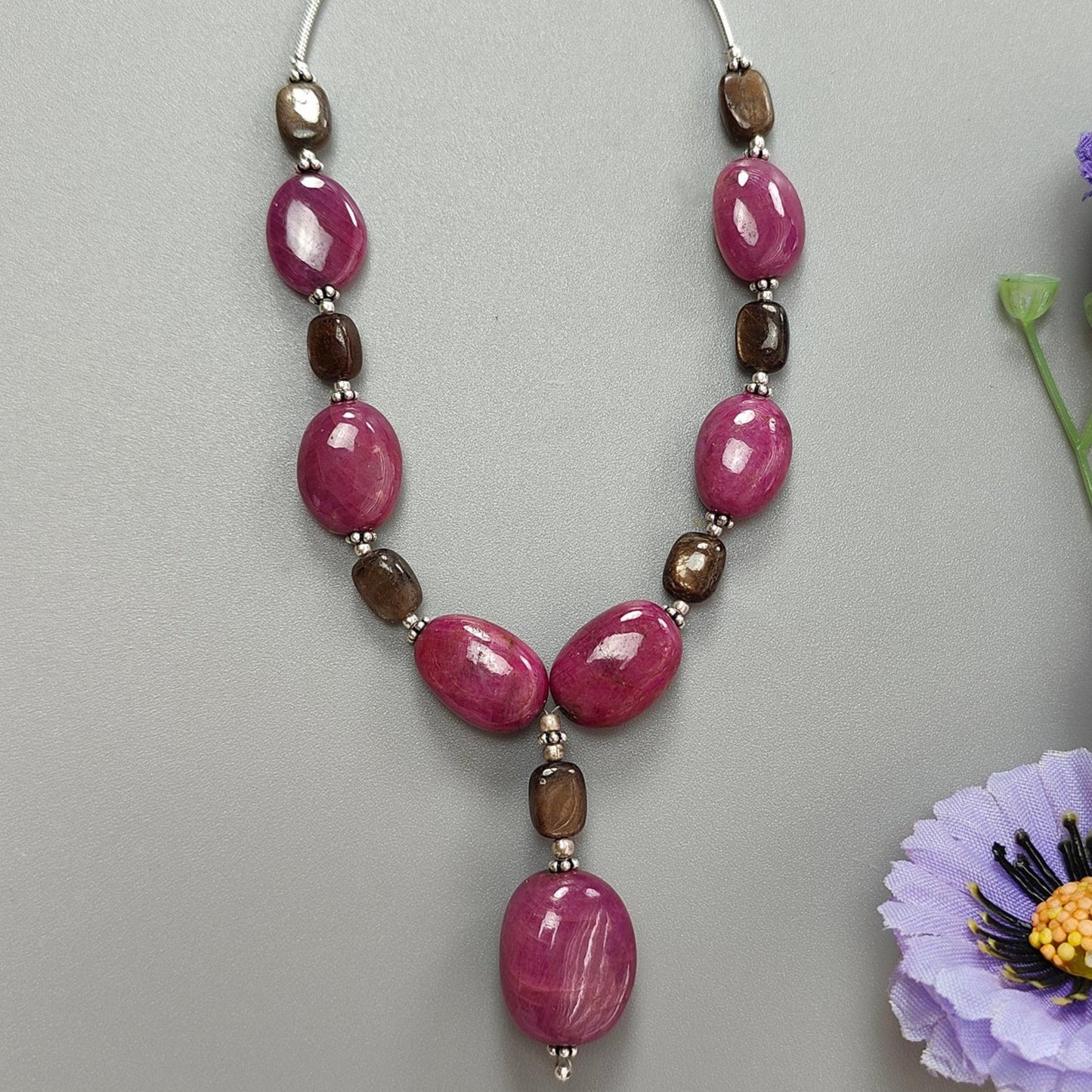 Ruby Quartz Plain Loose Beads : Natural Untreated Green Quartz Golden Sapphire Uneven Tumble Cushion Plain Beads For Jewelry