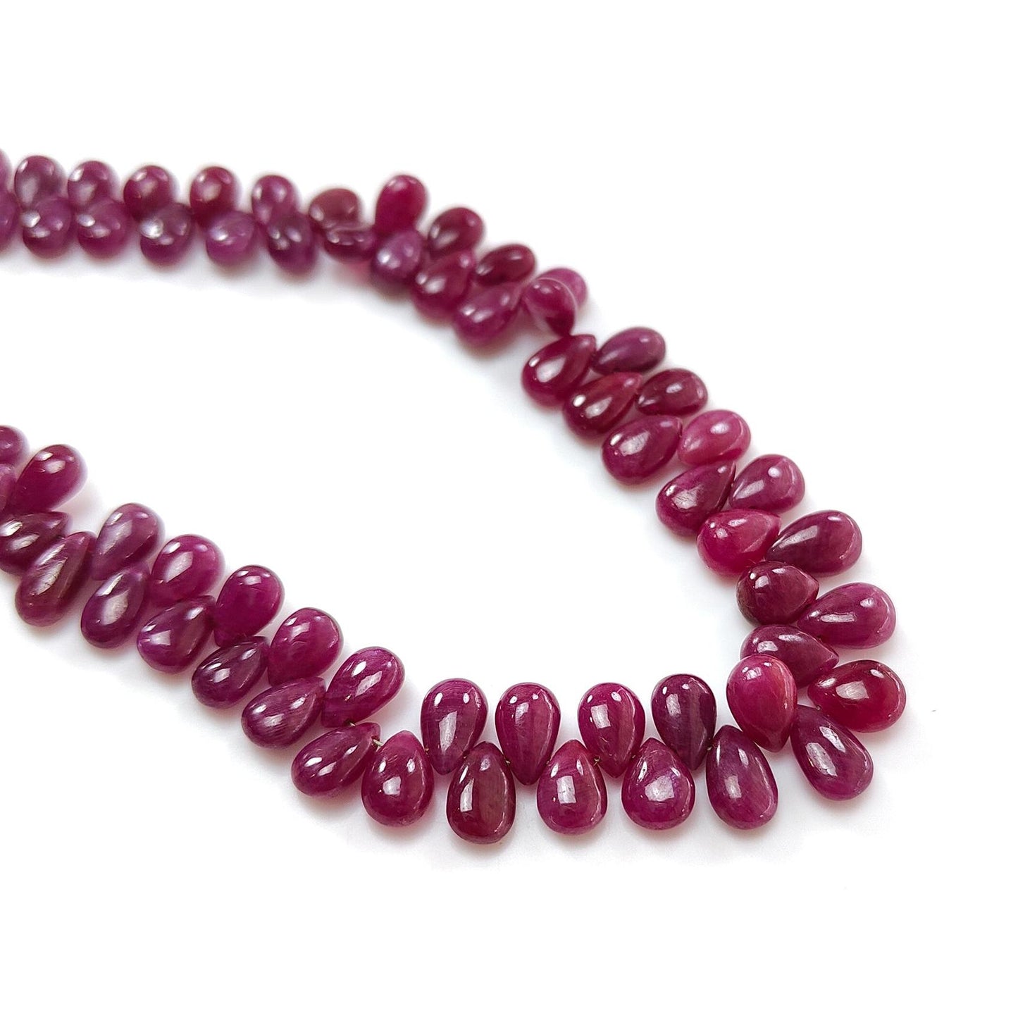Ruby Smooth Beads