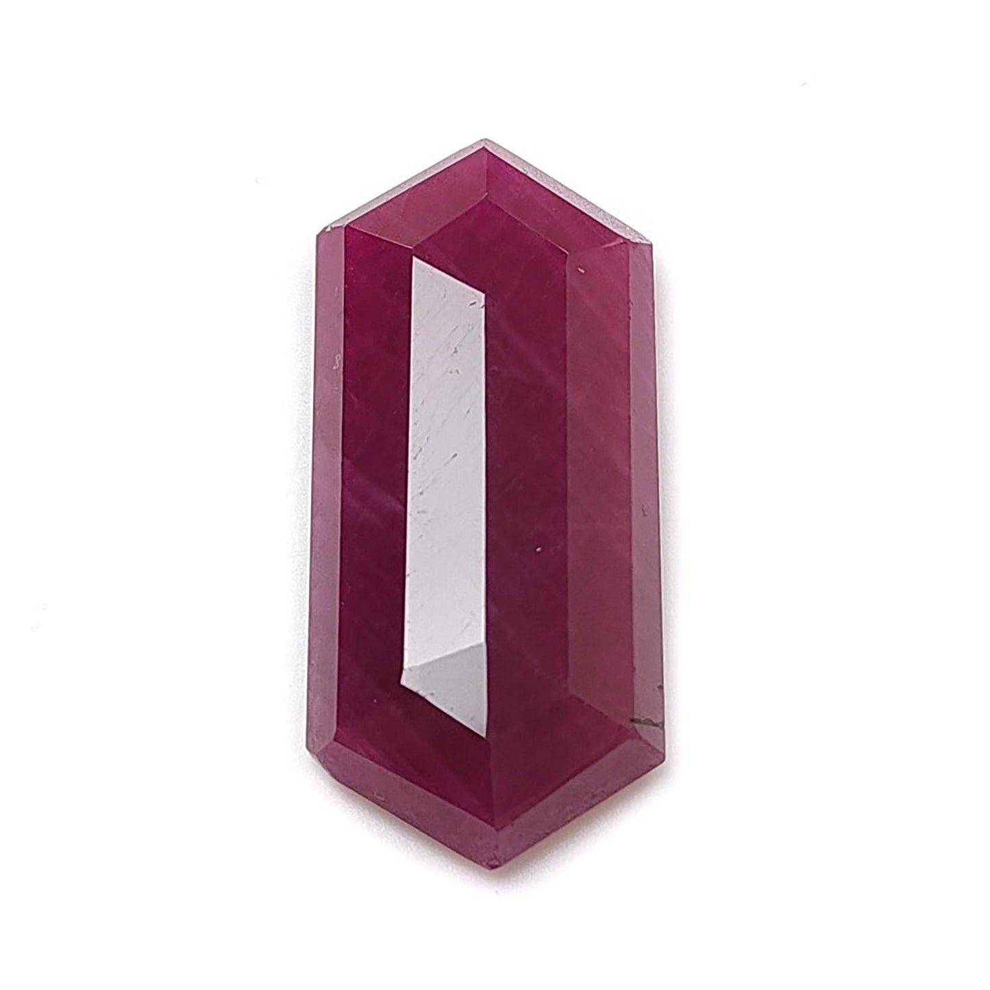 Ruby Hexagon Cut