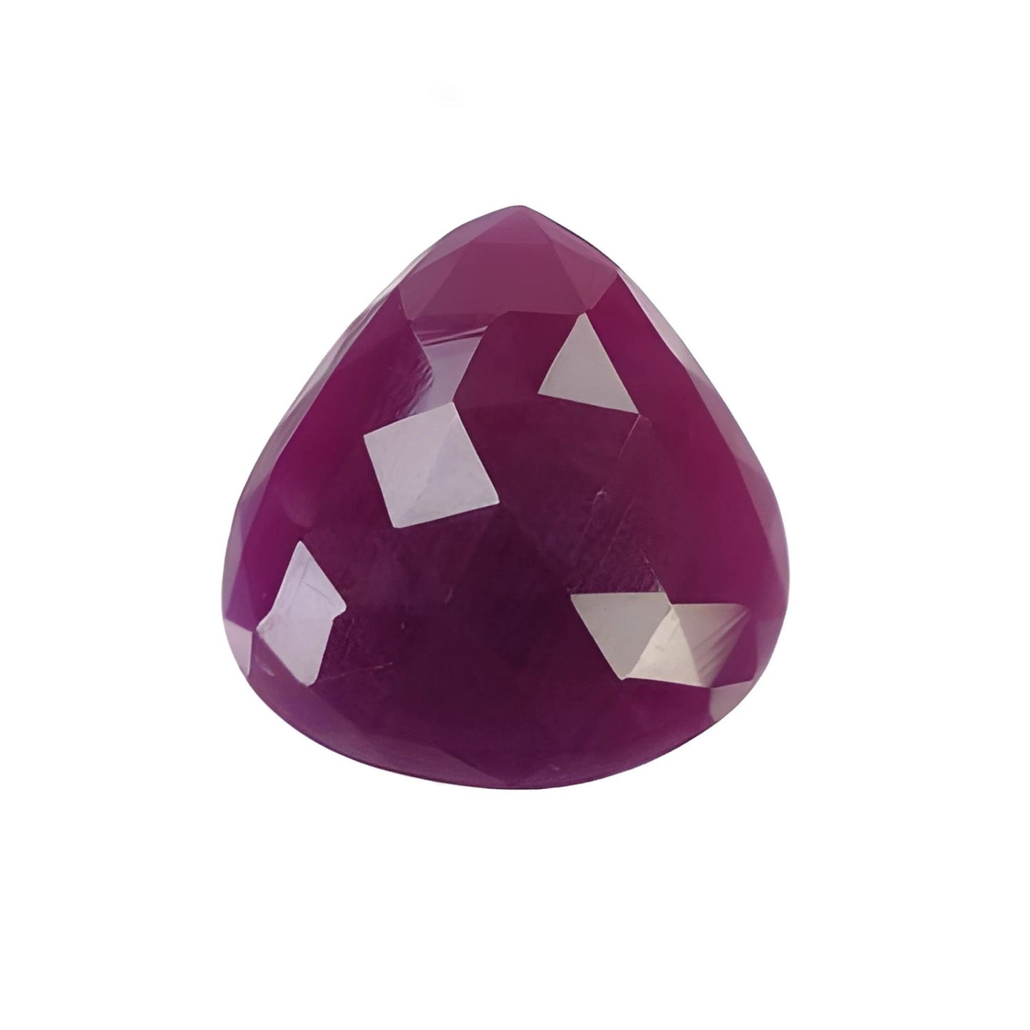 red ruby fancy rose cut slices