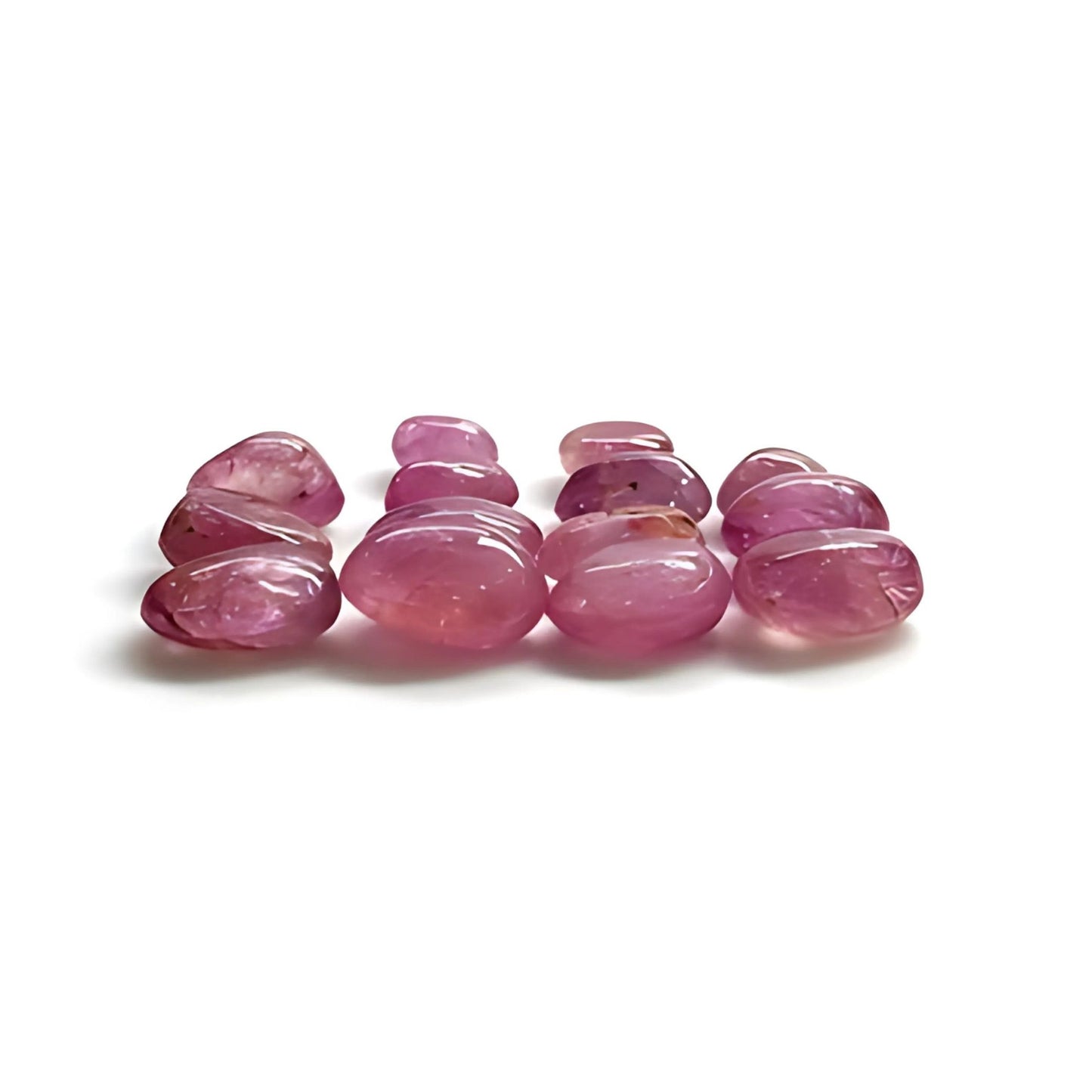 29.00cts Burmese Ruby Gemstone Natural Untreated Cabochon Uneven Shape Tumble Nuggets